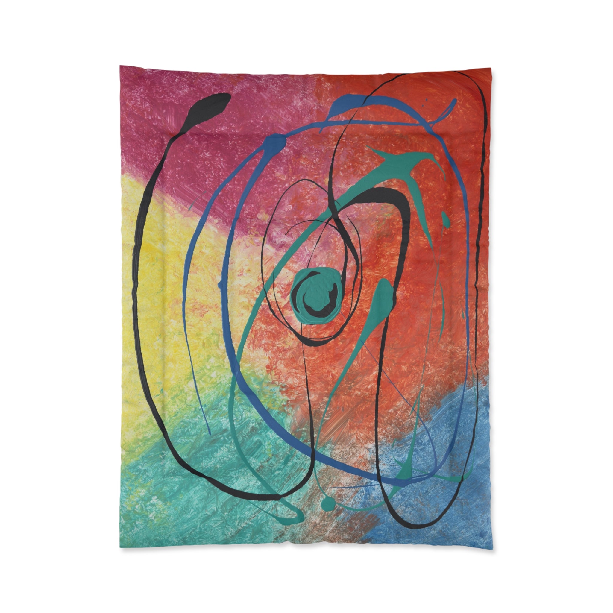 Orbit of Color Art Bedding