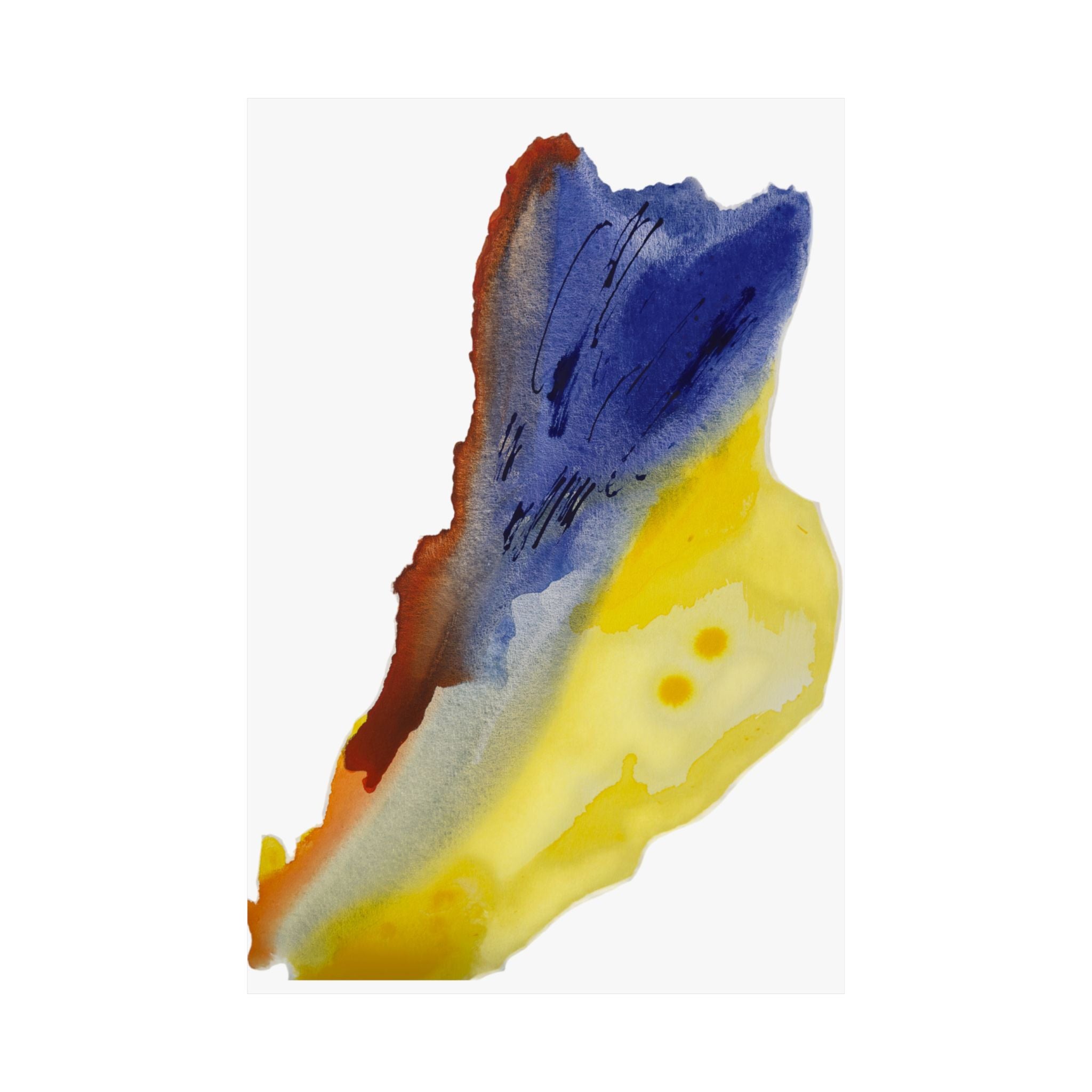 Solar Drift Satin Poster