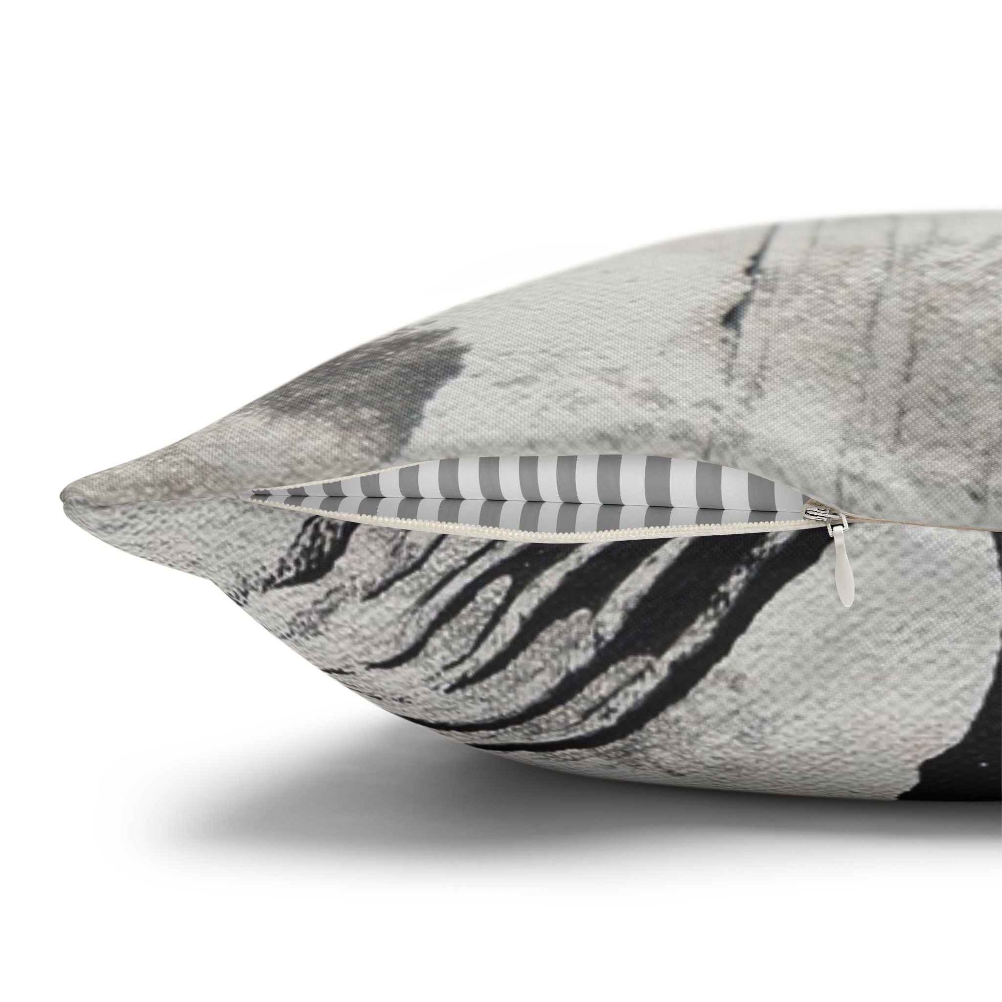 Echoes in Ink Square Pillowcase Cushion Cover