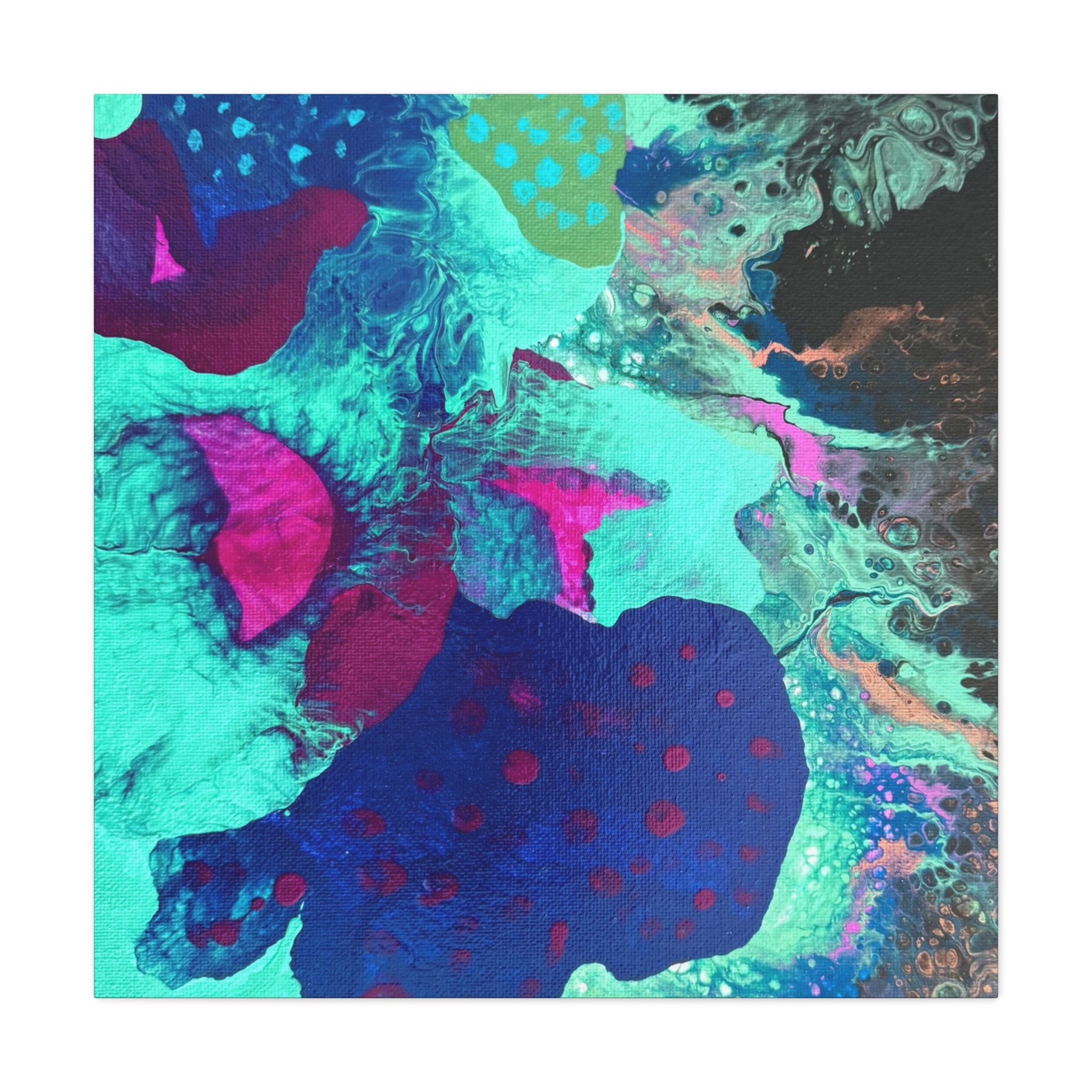 Serenity Ocean Matte Canvas Print