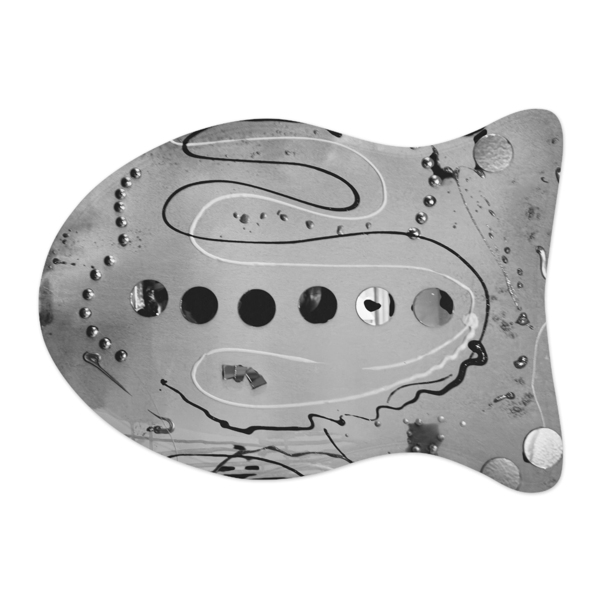 Structured Silence Pet Feeding Non Slip Placemat for Dogs & Cats