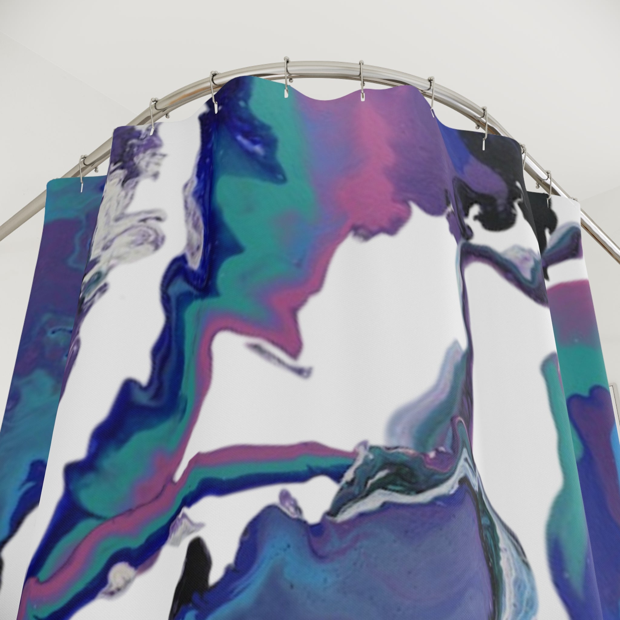 Midnight Ocean Shower Curtain