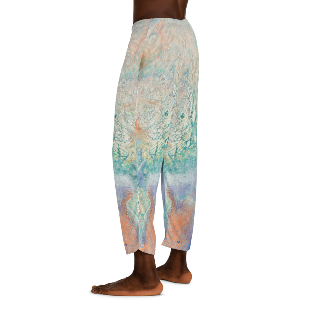 Coastal Dreams Lounge Pants – Bold Comfort Meets Art