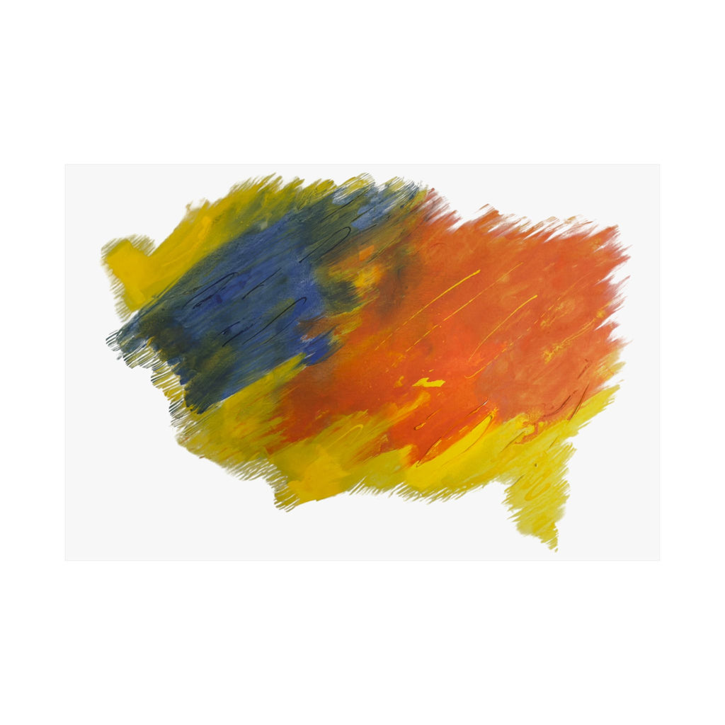 Rising Heat Satin Poster