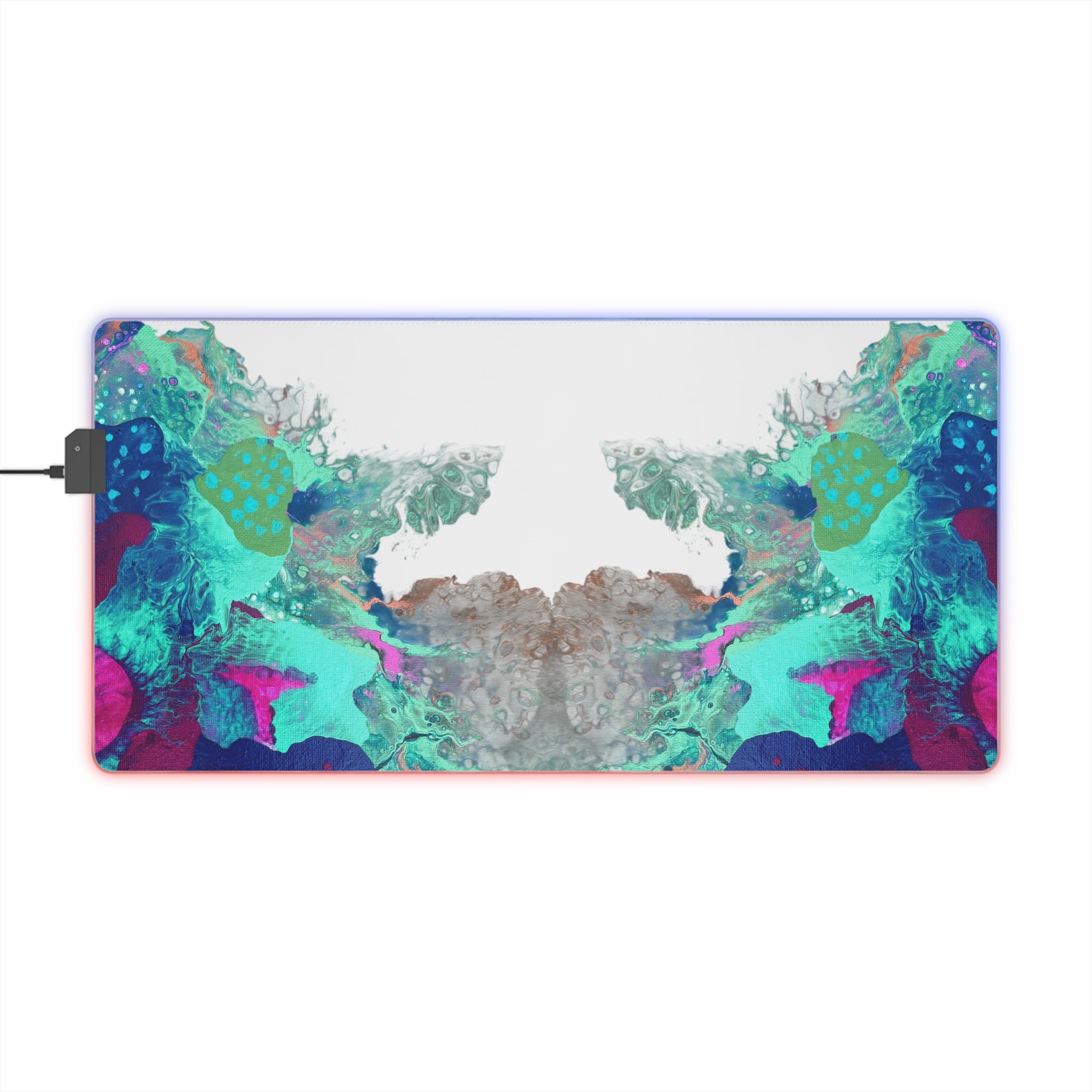 Serenity Ocean LED Gaming Mouse Pad
