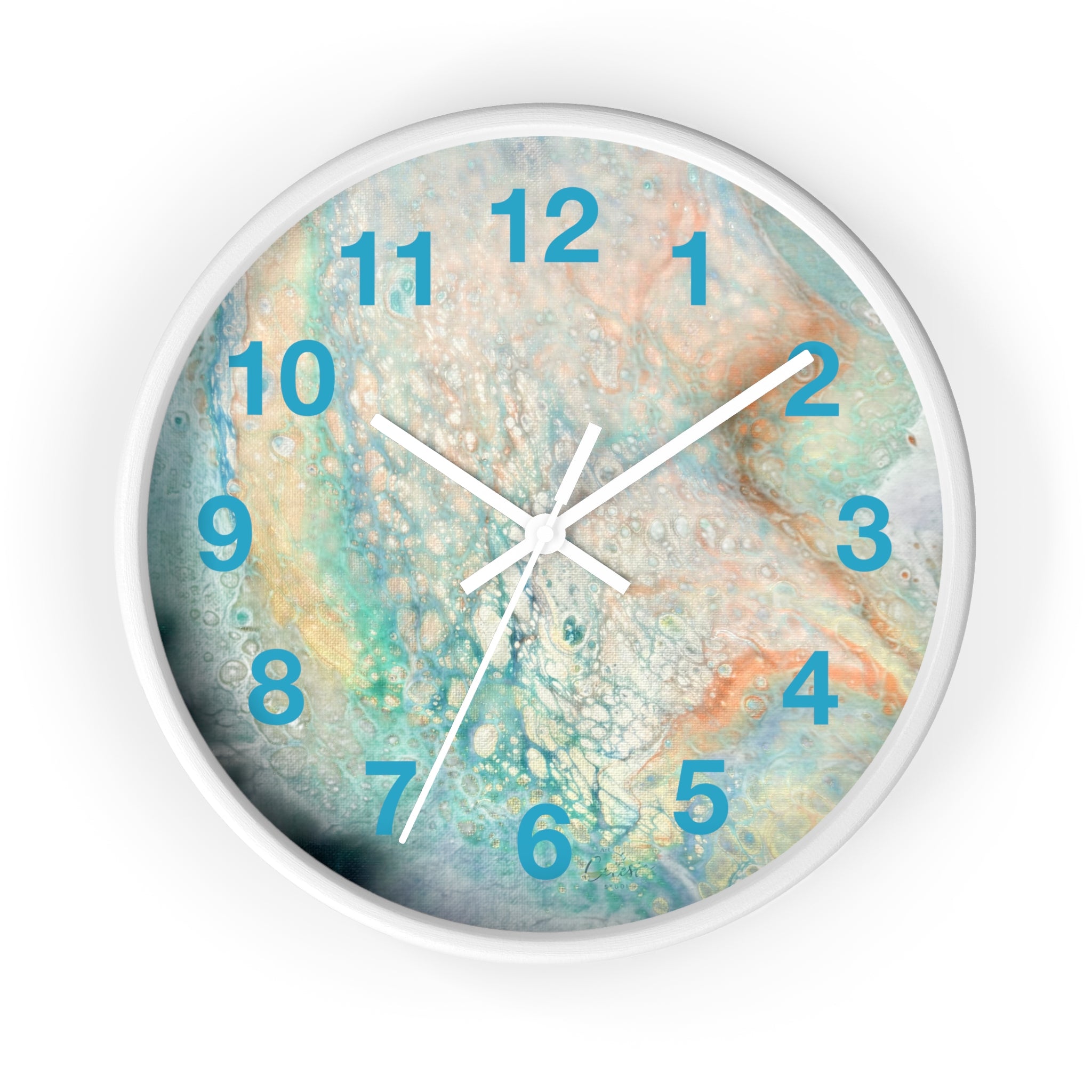 Coastal Dreams Wall Clock Home Décor