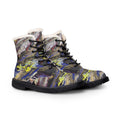 Stormy Ocean Leather Boots  Women's Winter Boots