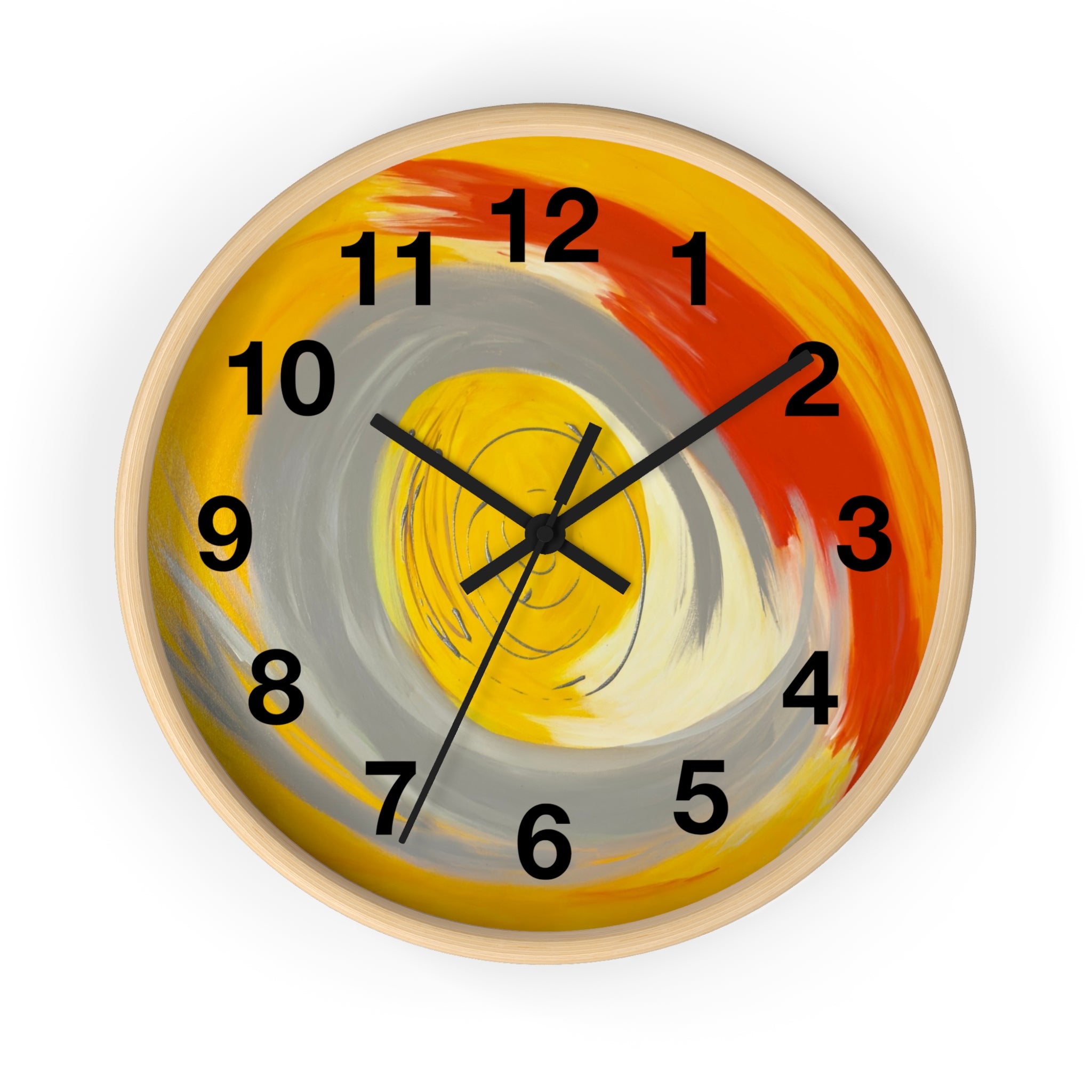 Radiant Orbit Wall Clock Home Décor