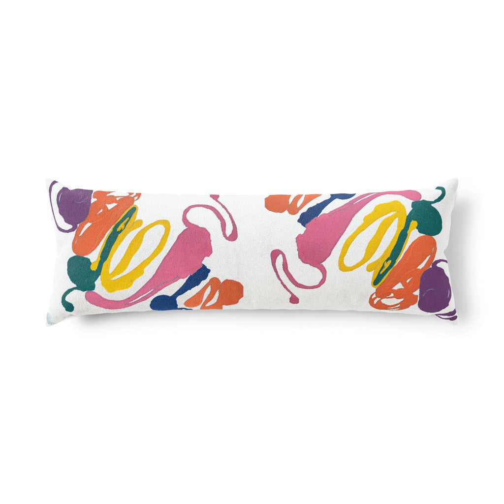 Playful Current Body Pillow