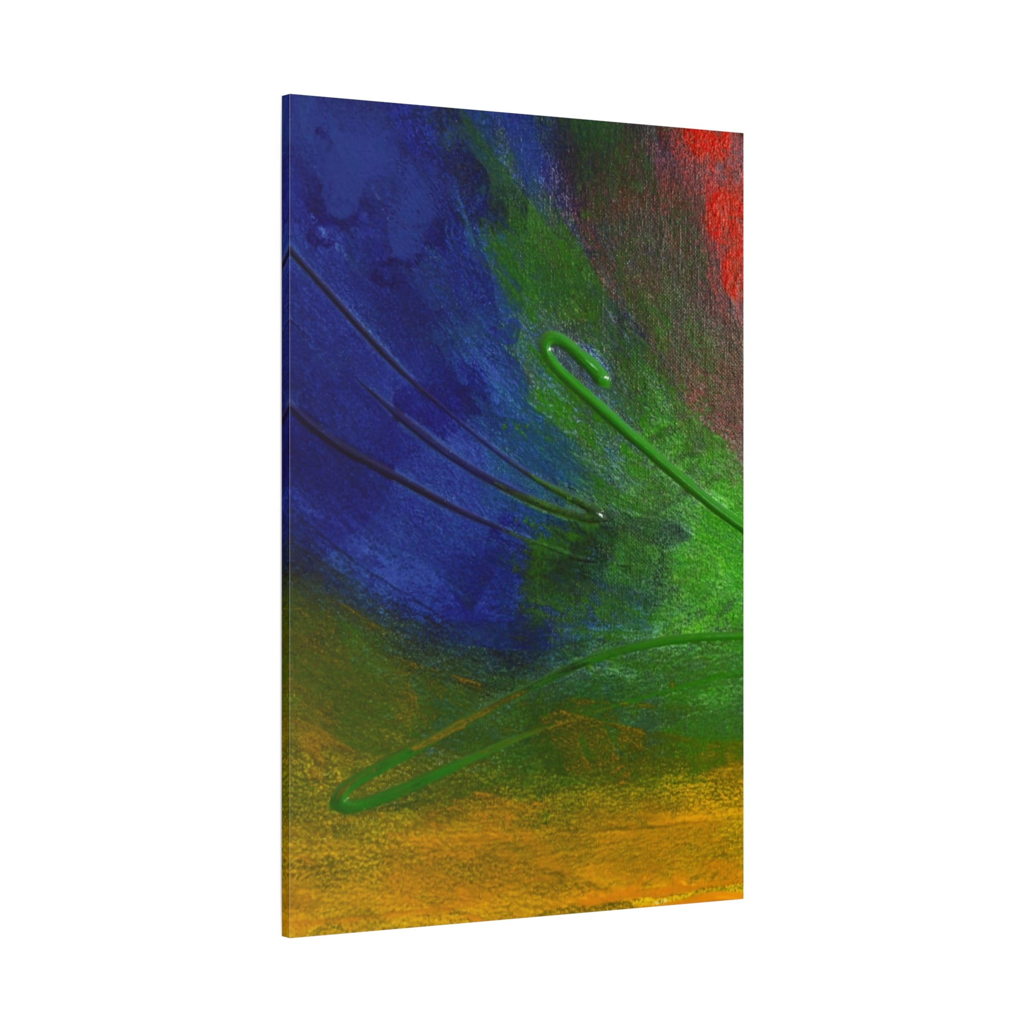 Rising Energy Matte Canvas Print