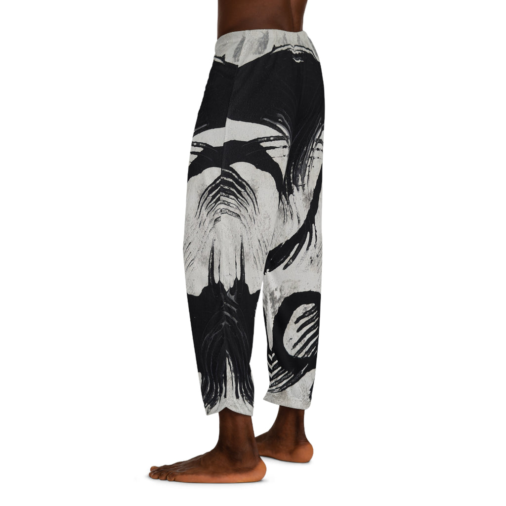 Echoes in Ink Lounge Pants – Bold Comfort Meets Art