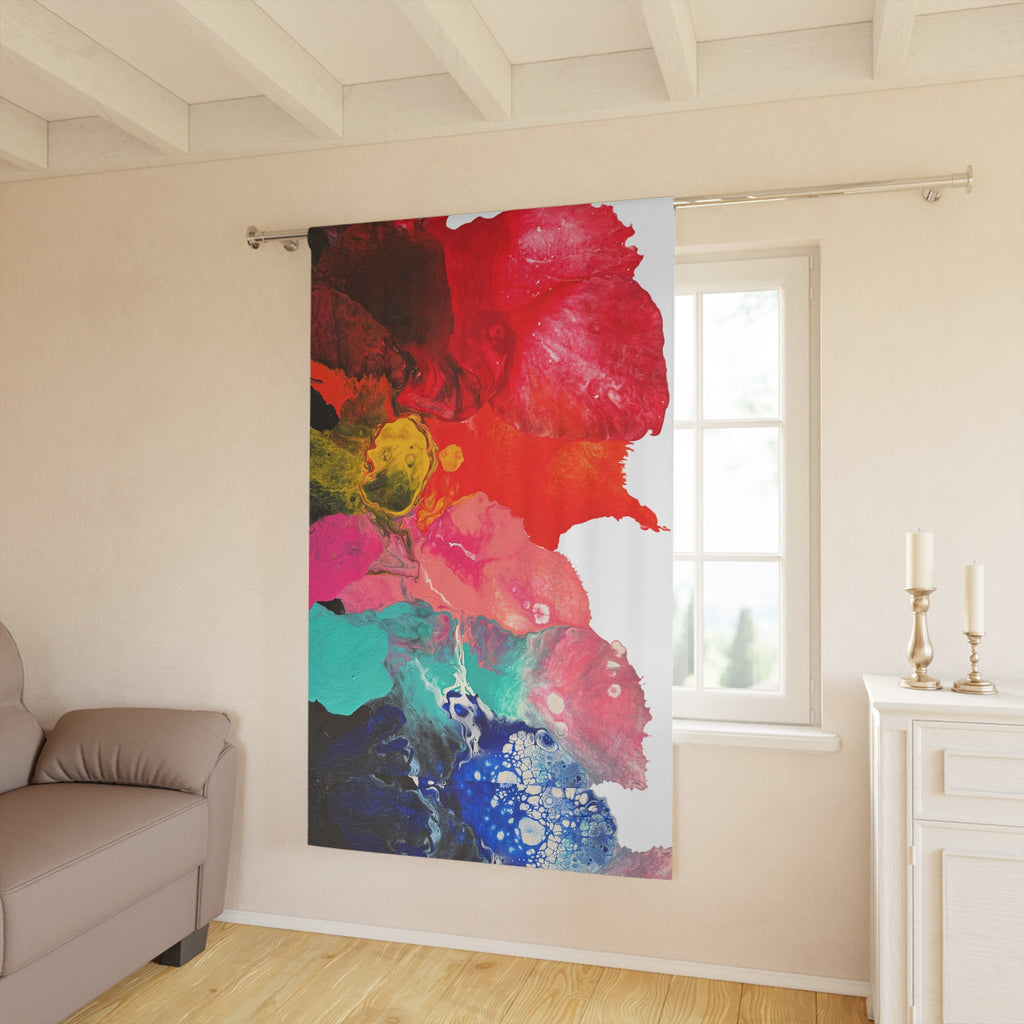 Radiant Ocean Art Curtain Panel