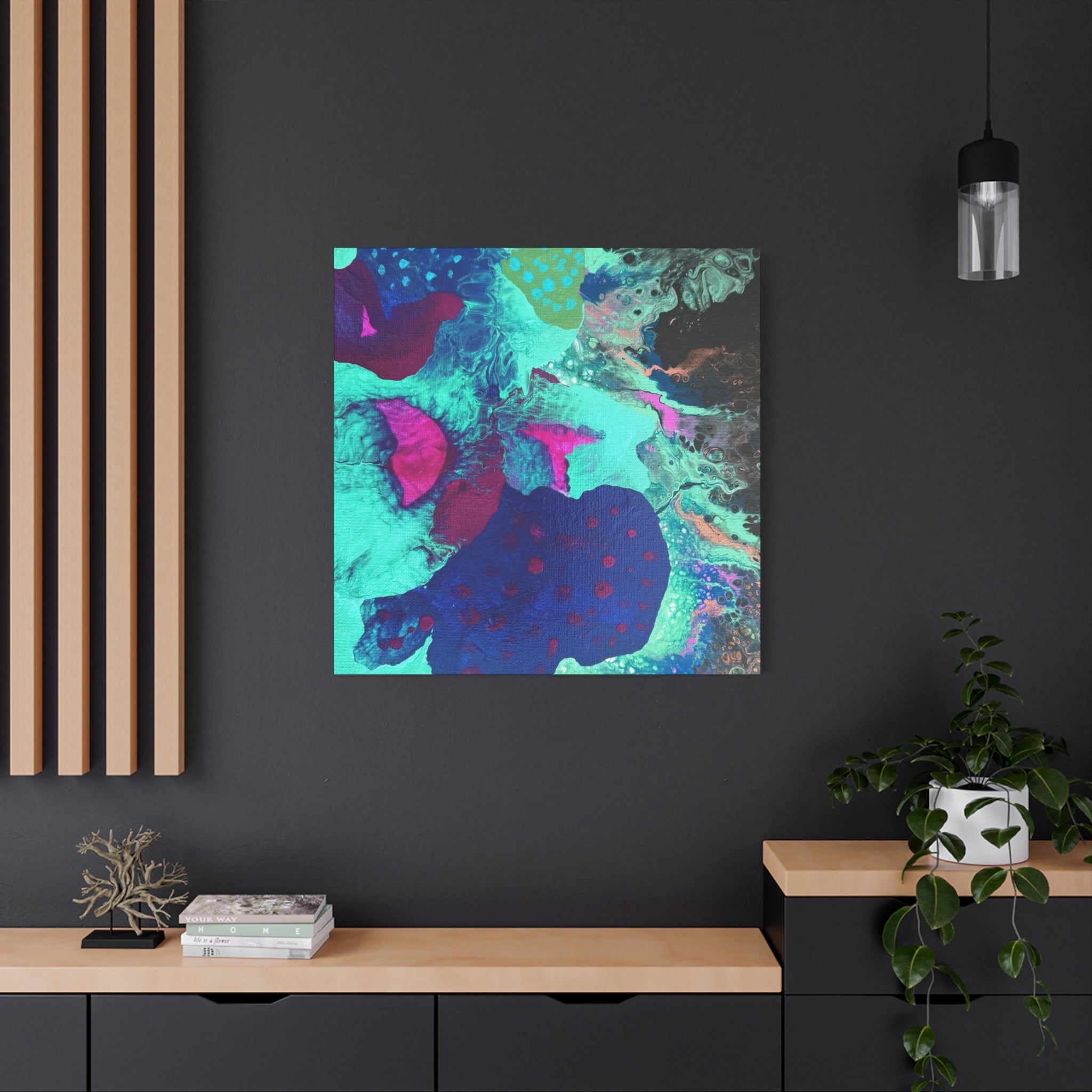 Serenity Ocean Matte Canvas Print