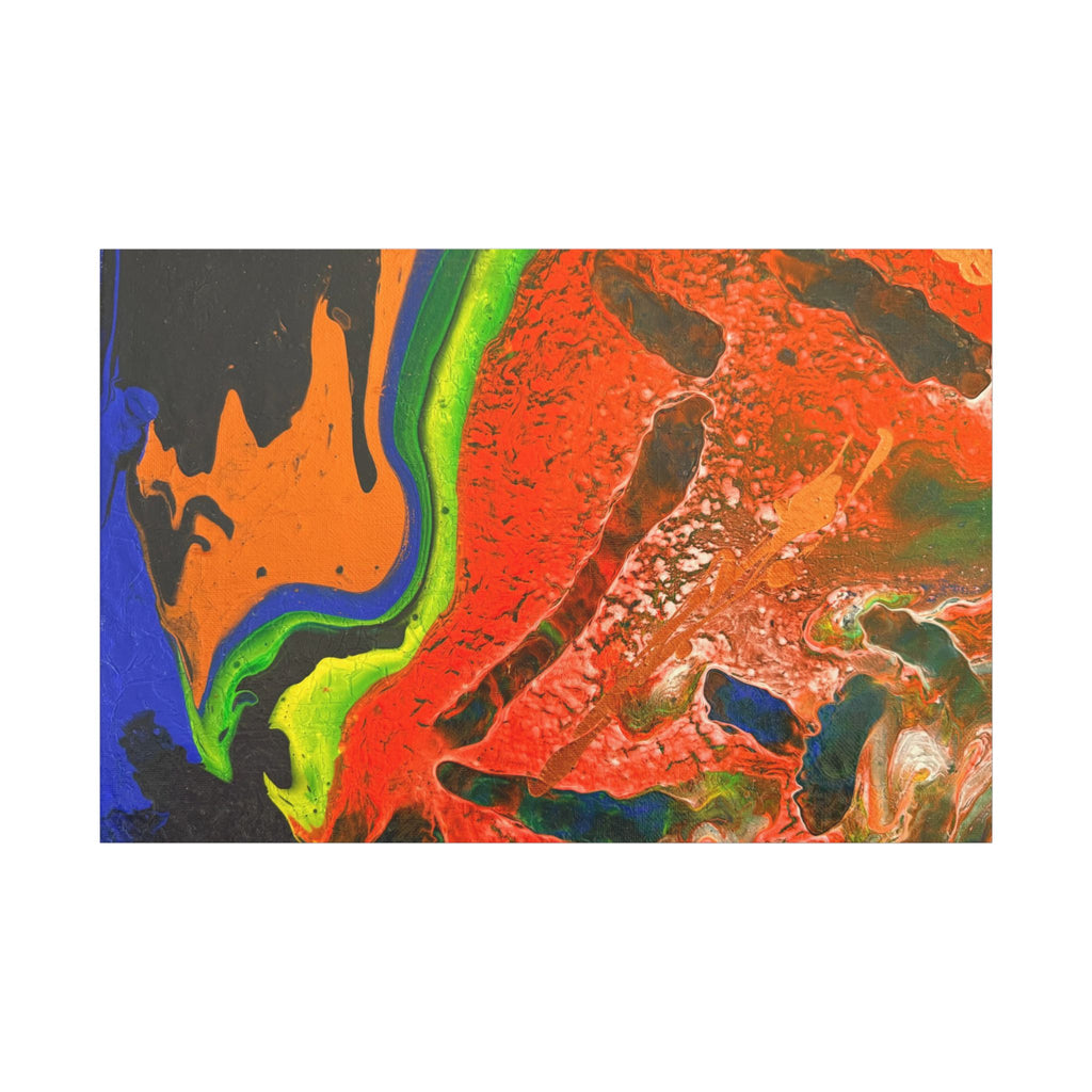 Sunset Ocean Canvas Matte