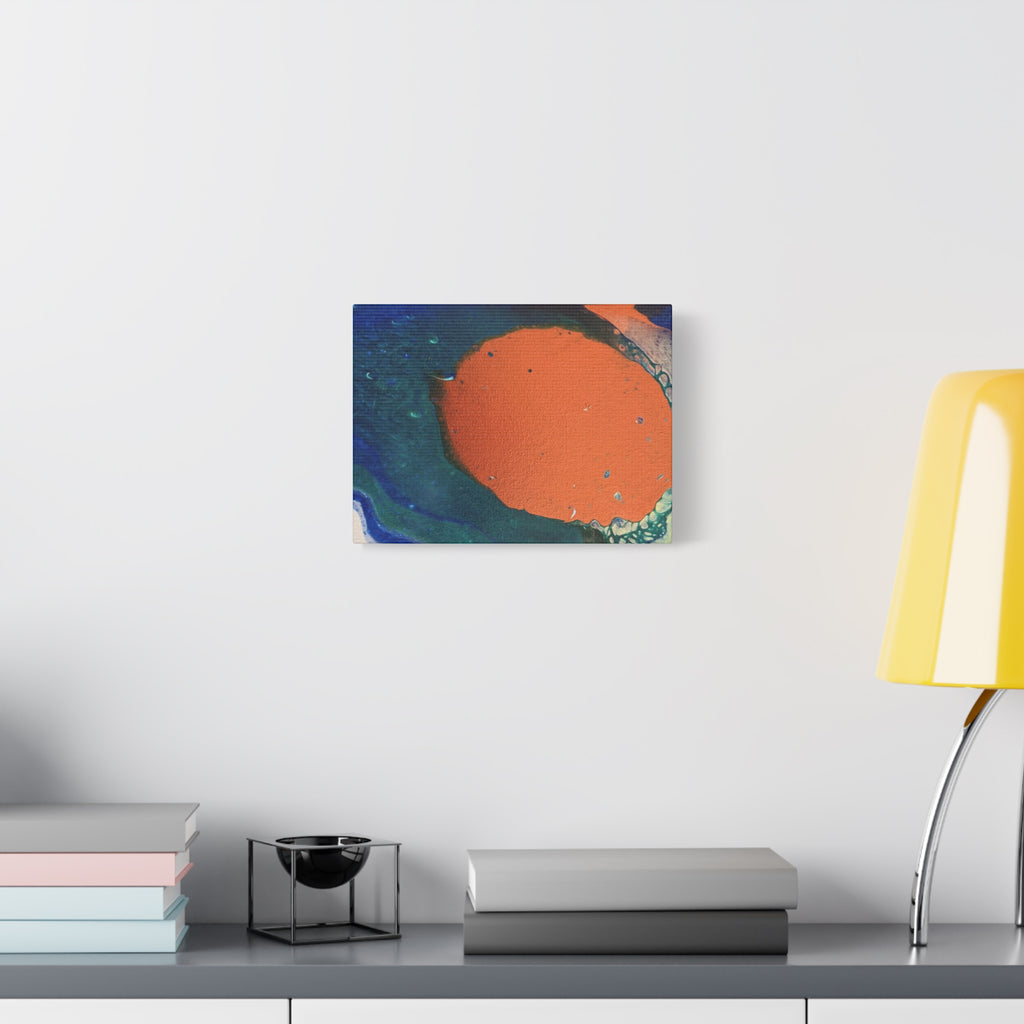 Coral Current Matte Canvas Print