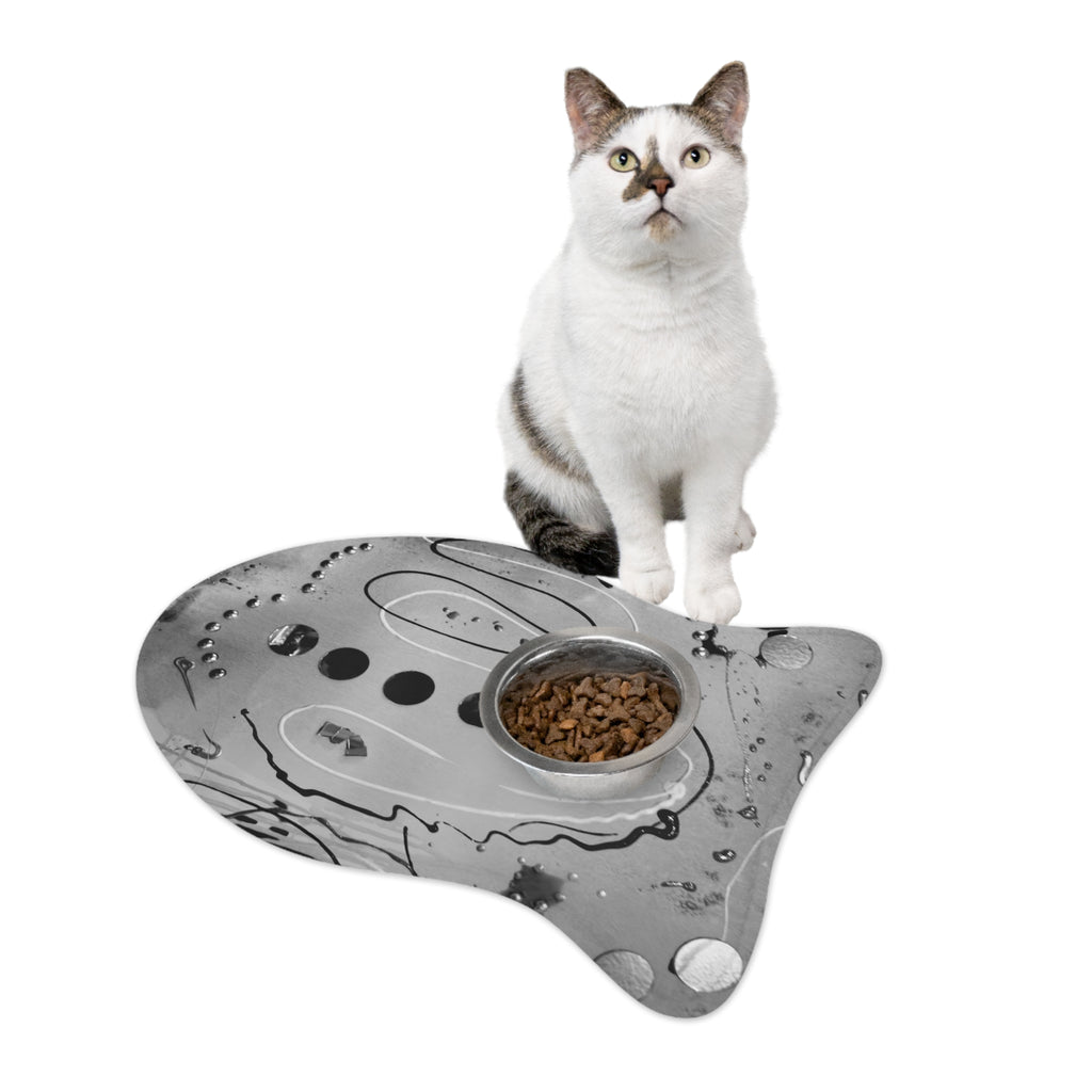 Structured Silence Pet Feeding Non Slip Placemat for Dogs & Cats