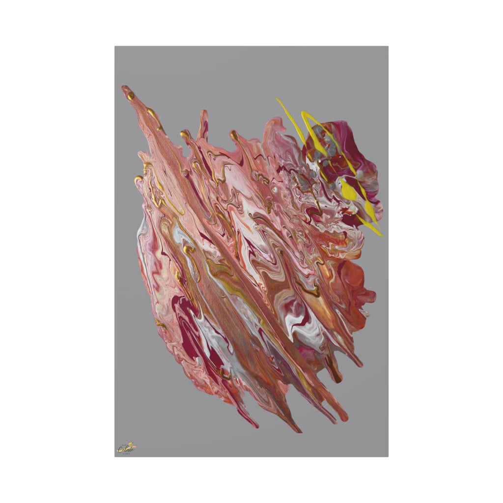 Molton Bloom Matte Canvas Print