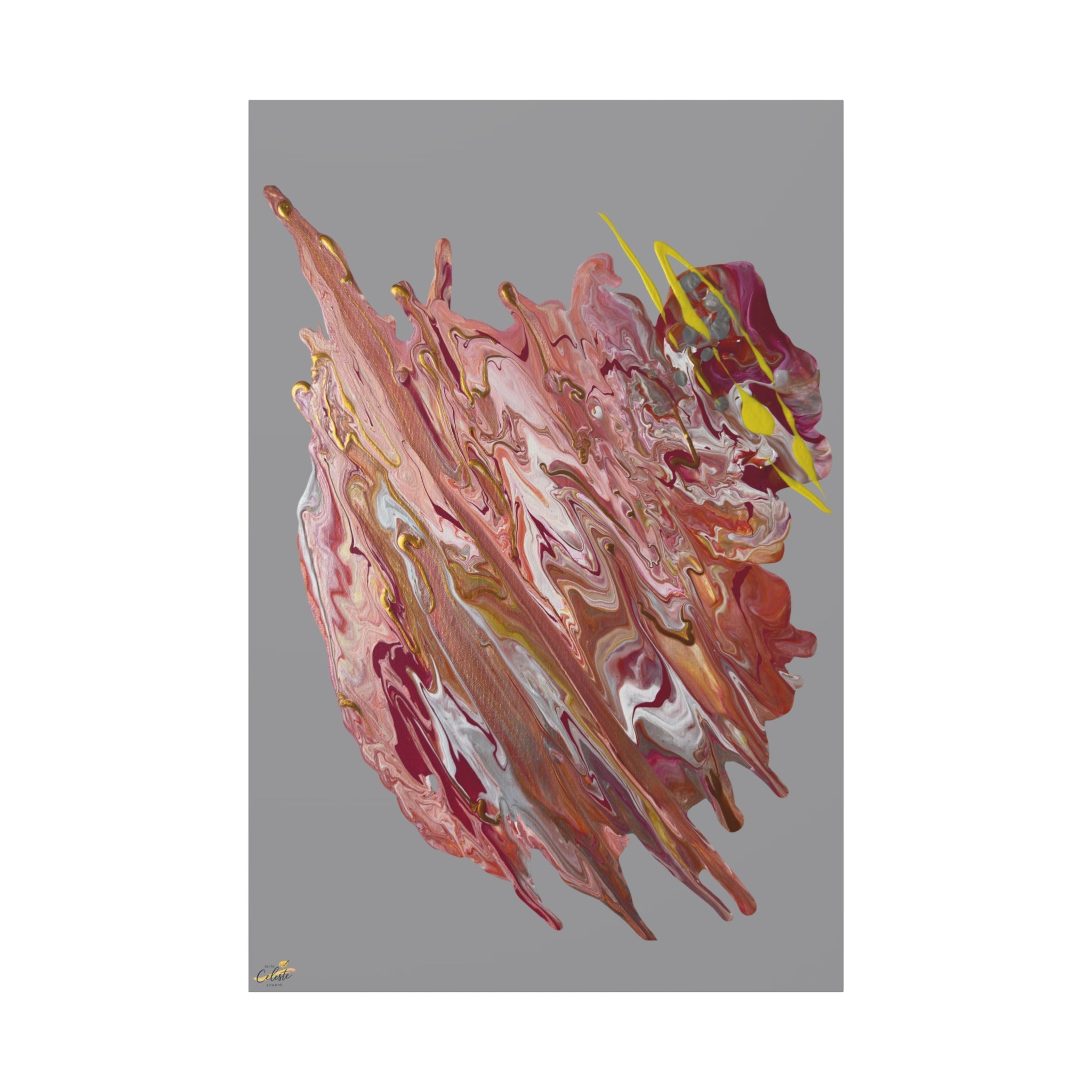 Molton Bloom Matte Canvas Print