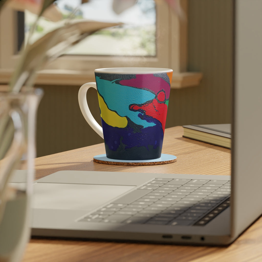 Vivid Awakening Coffee Cup, 12oz