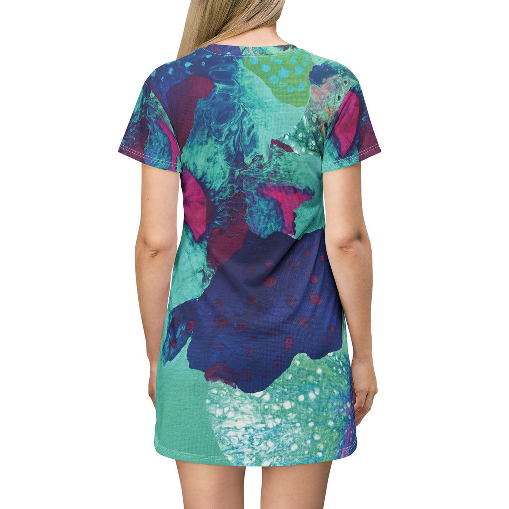 Serenity Ocean T-Shirt Dress