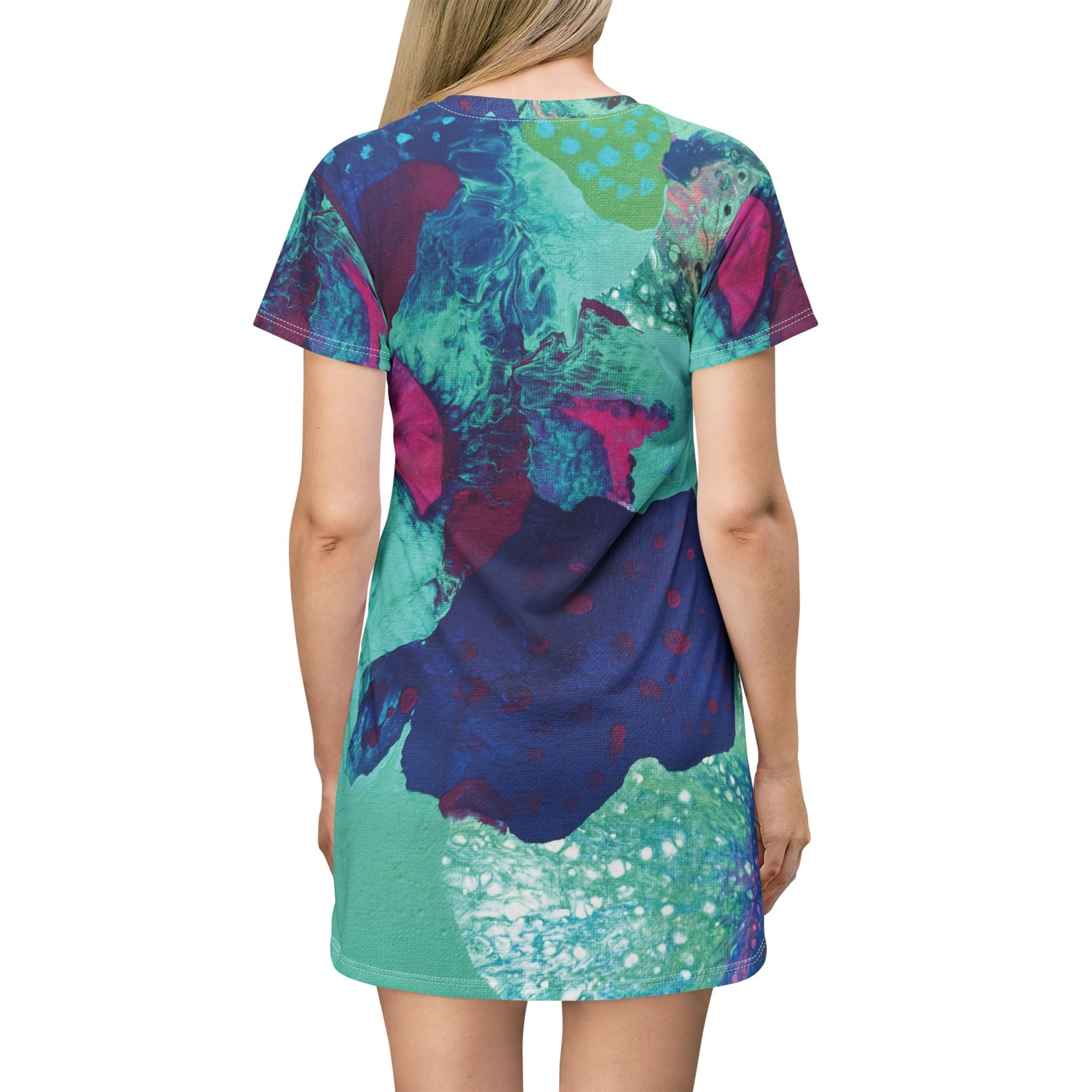 Serenity Ocean T-Shirt Dress
