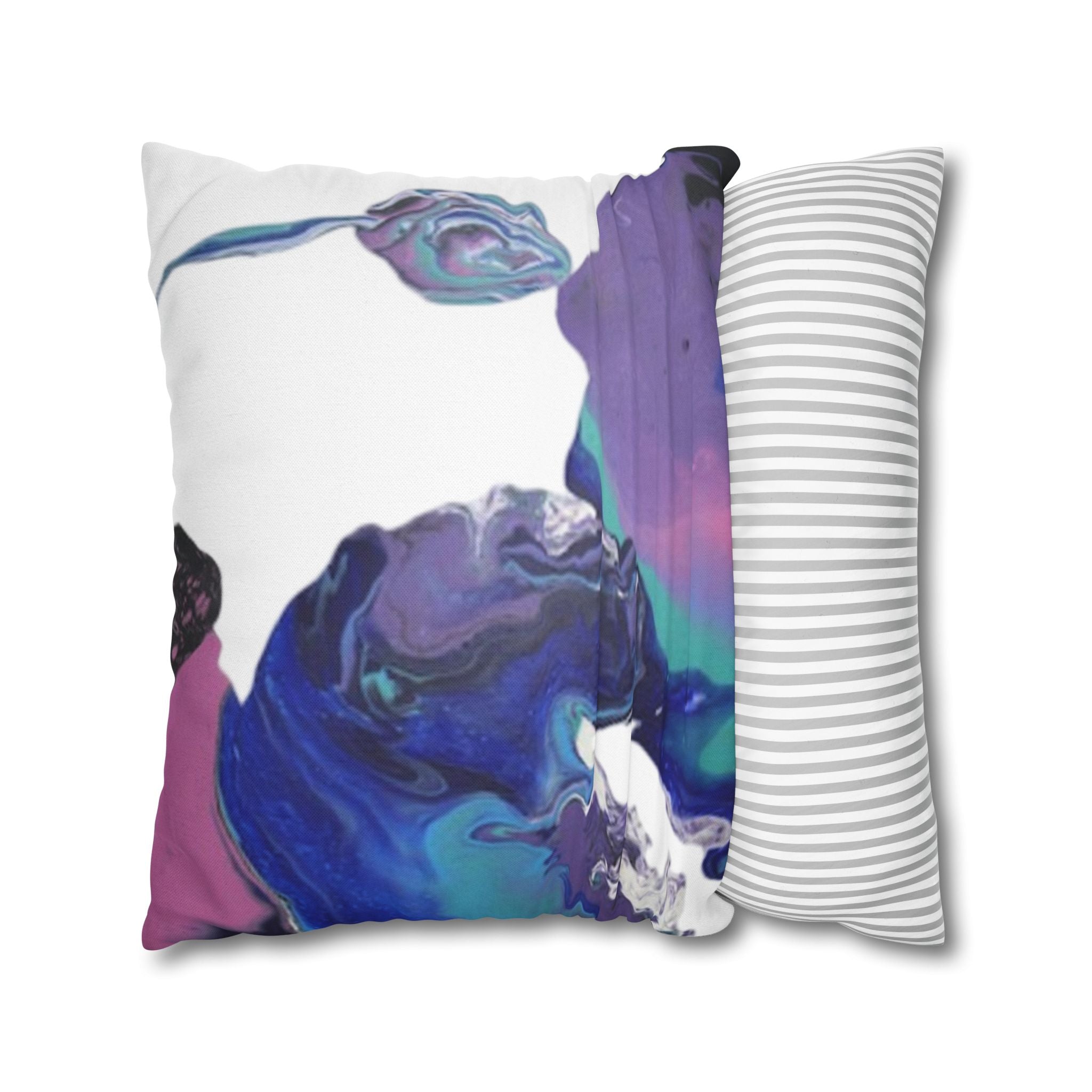 Midnight Ocean Square Pillowcase Cushion Cover
