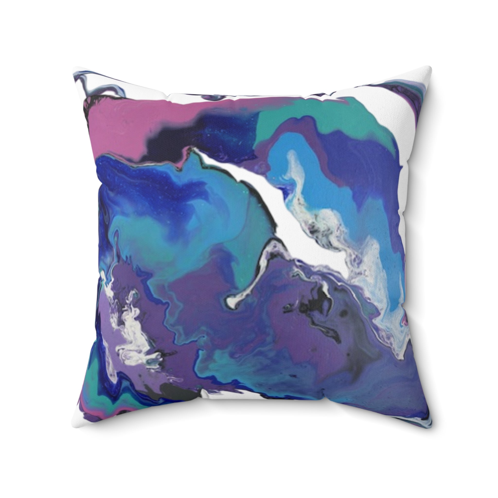 Midnight Ocean Decorative Throw Pillow