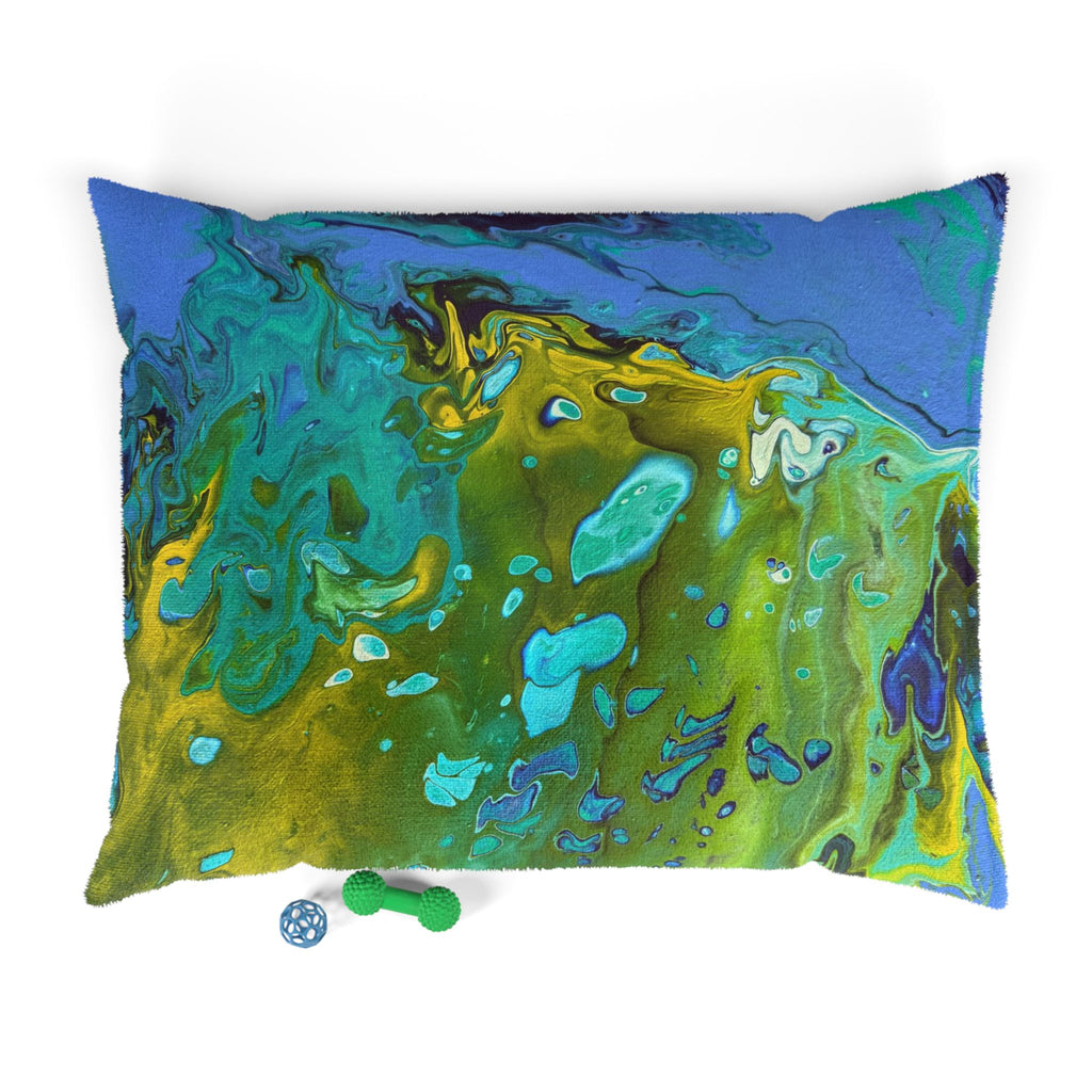 Golden Tides Pet Bed