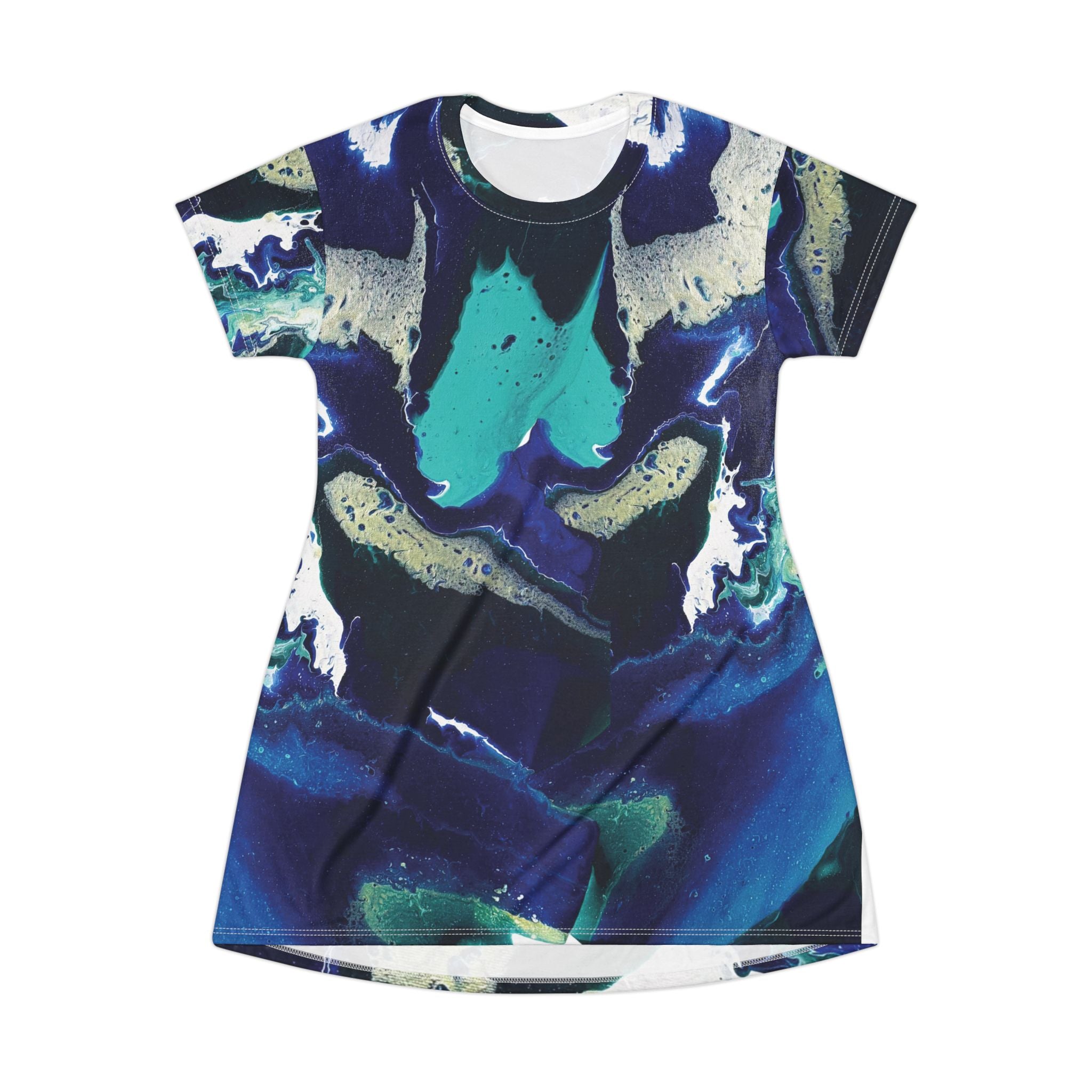 Ocean Vibes T-Shirt Dress