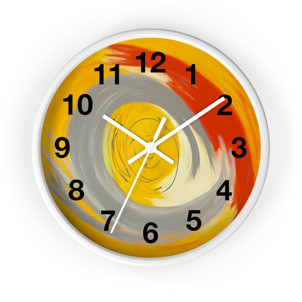 Radiant Orbit Wall Clock Home Décor