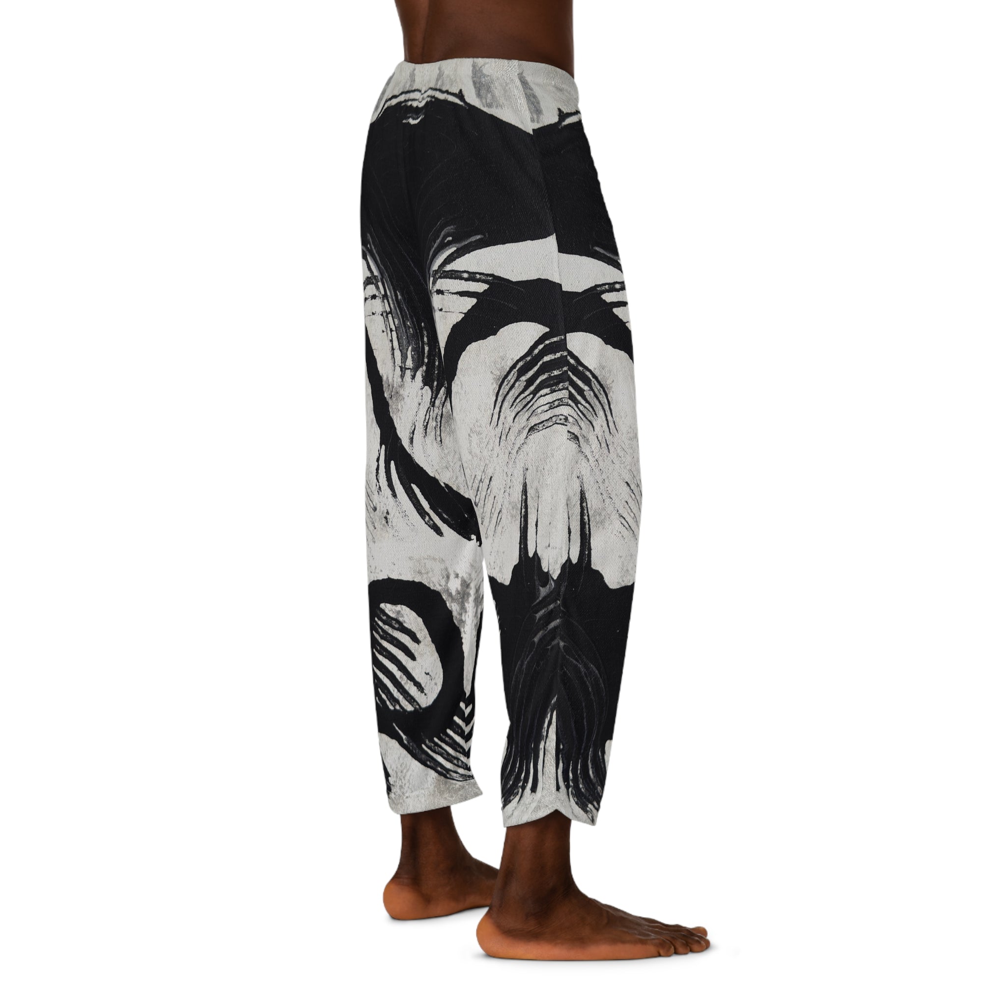 Echoes in Ink Lounge Pants – Bold Comfort Meets Art
