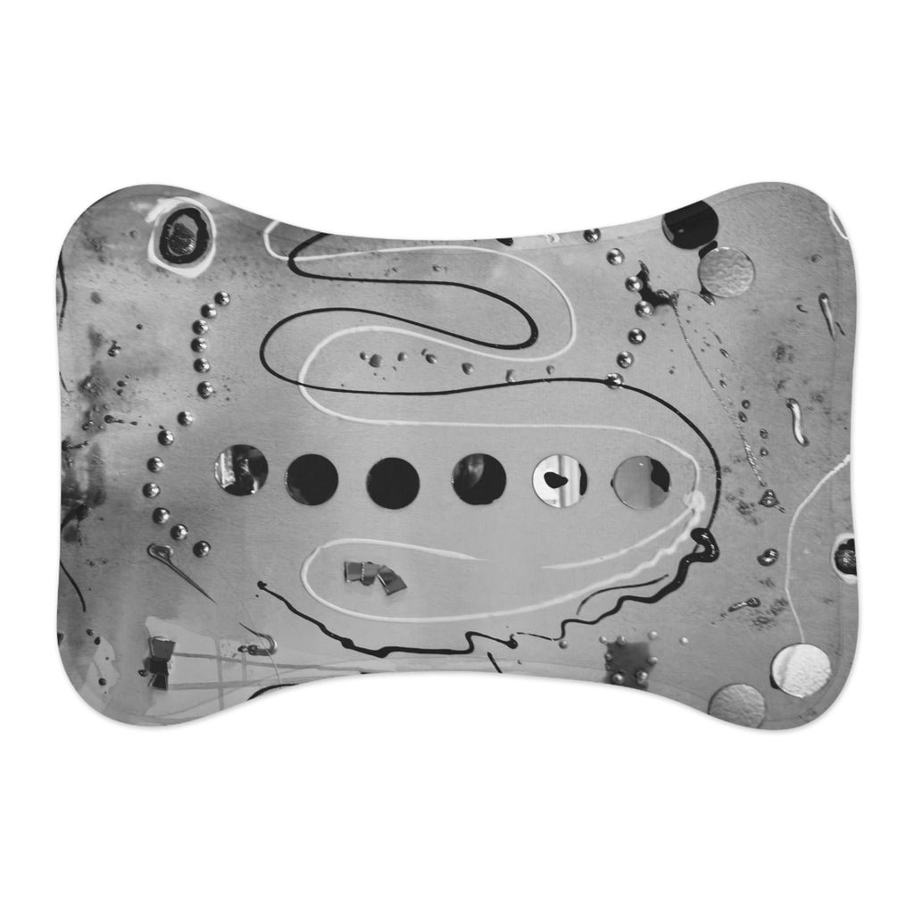 Structured Silence Pet Feeding Non Slip Placemat for Dogs & Cats