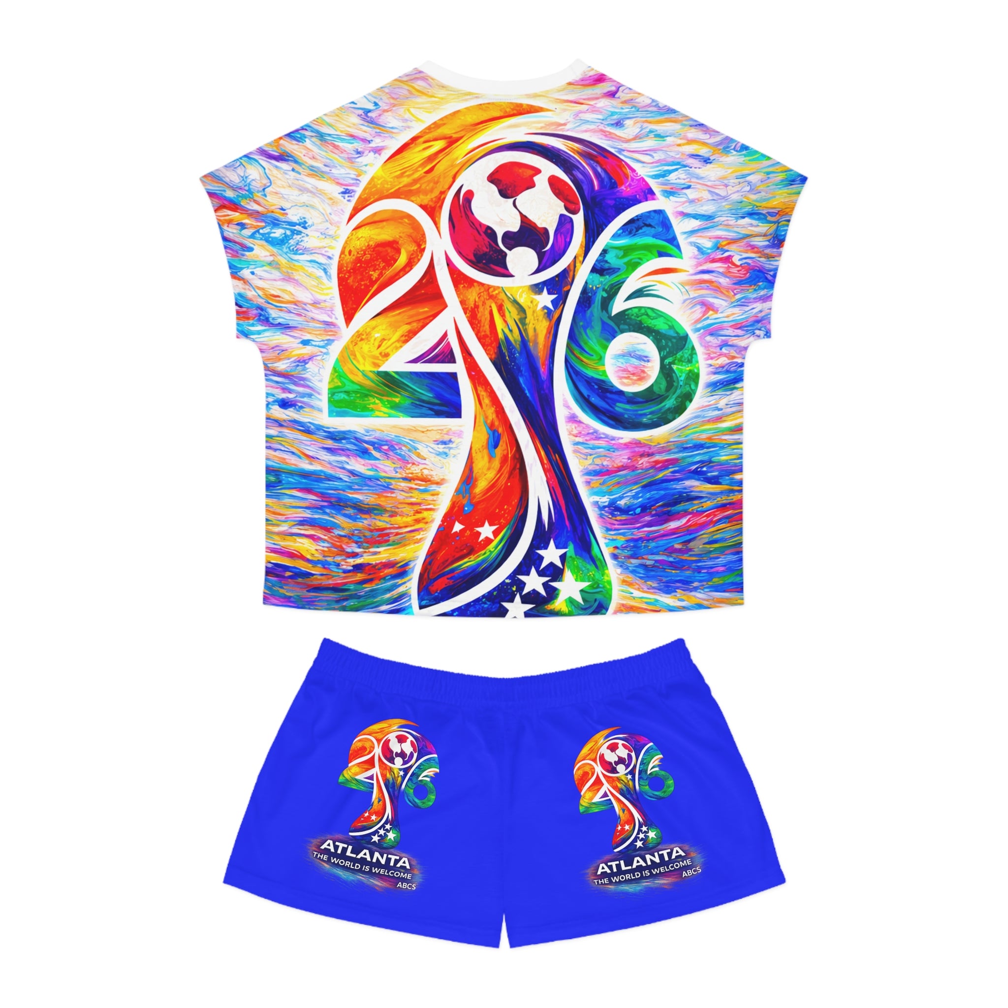 2026 Atlanta "The World Is Welcome" Lounge Set - Bold & Relaxed Style
