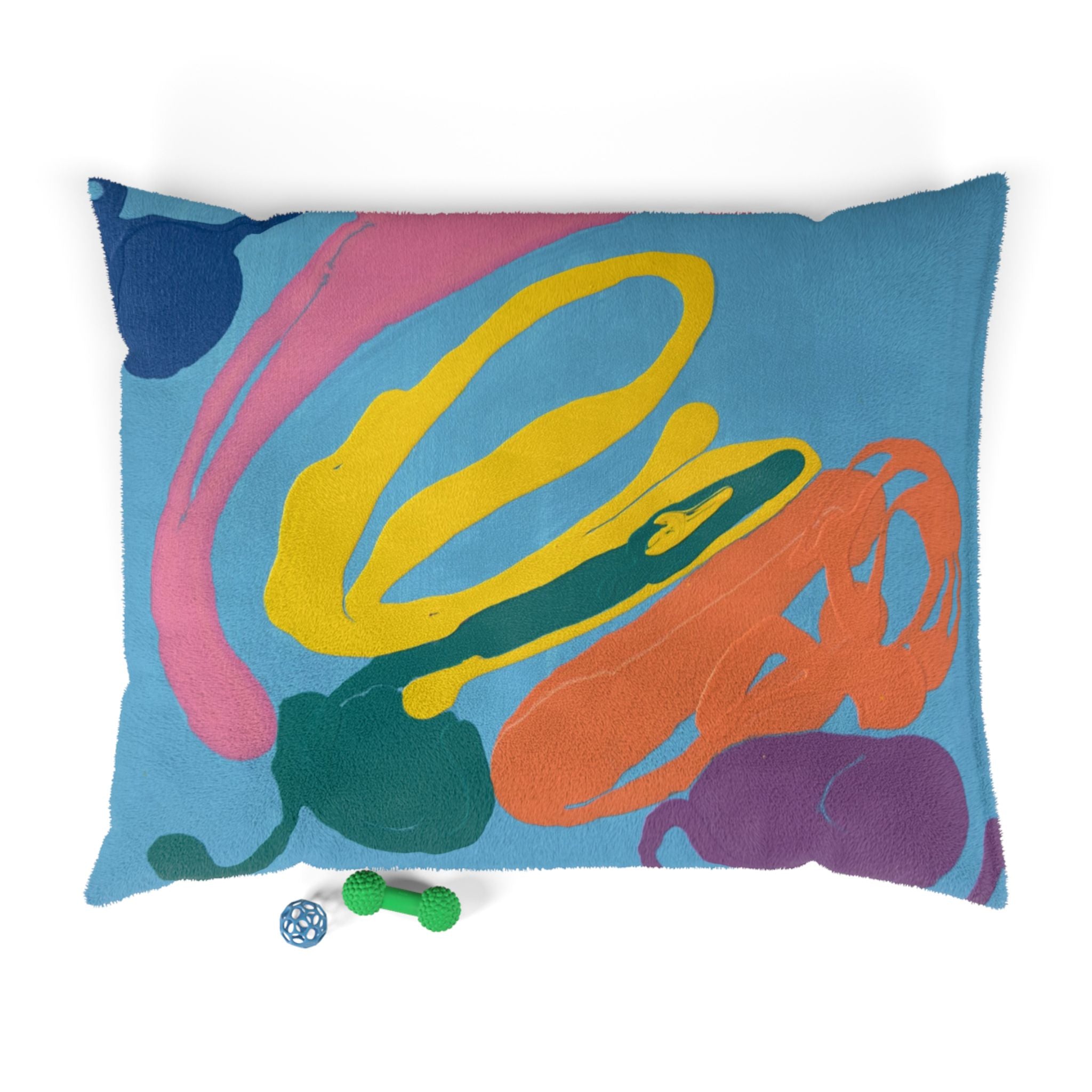 Playful Currents Pet Bed