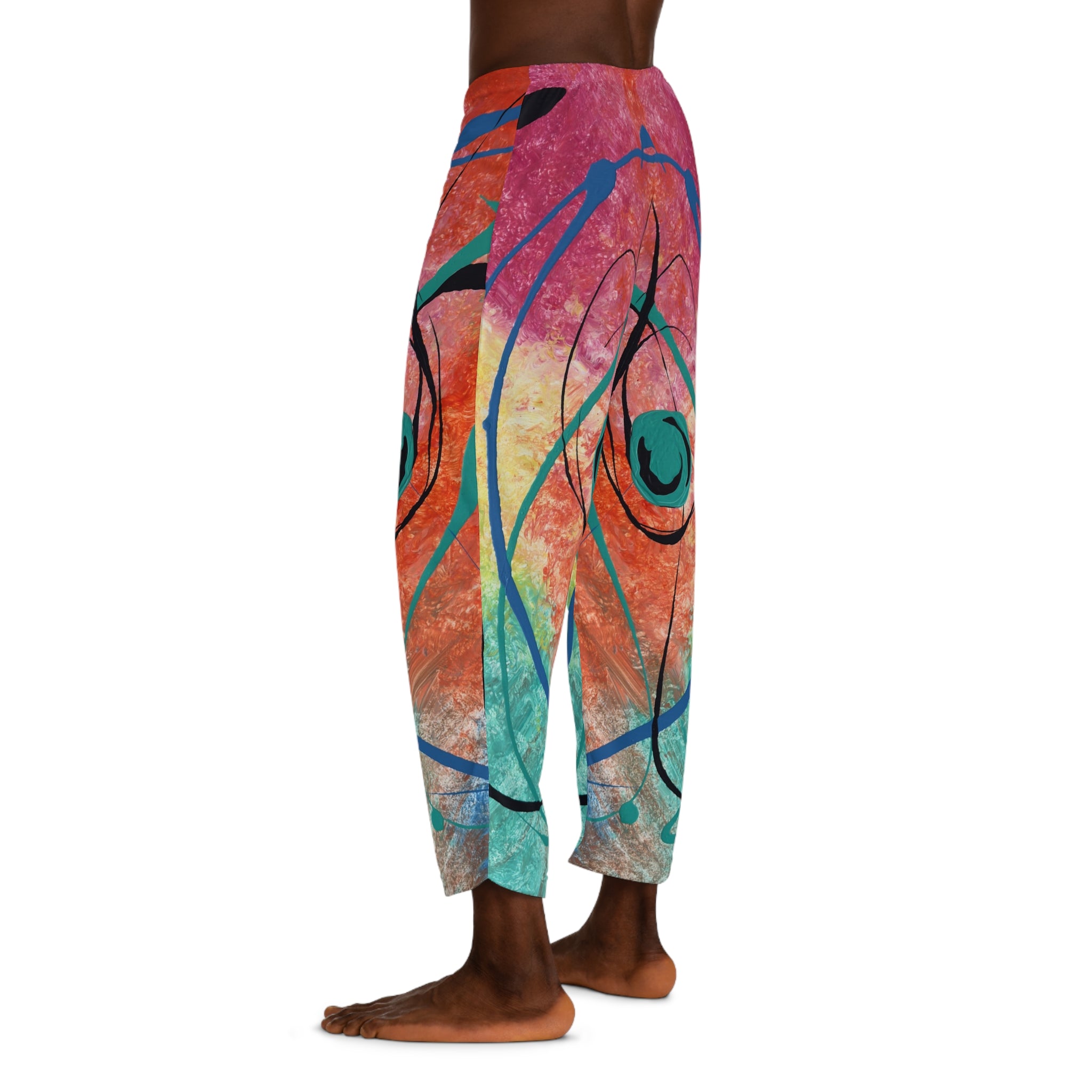 Orbit of Color Lounge Pants – Bold Comfort Meets Art