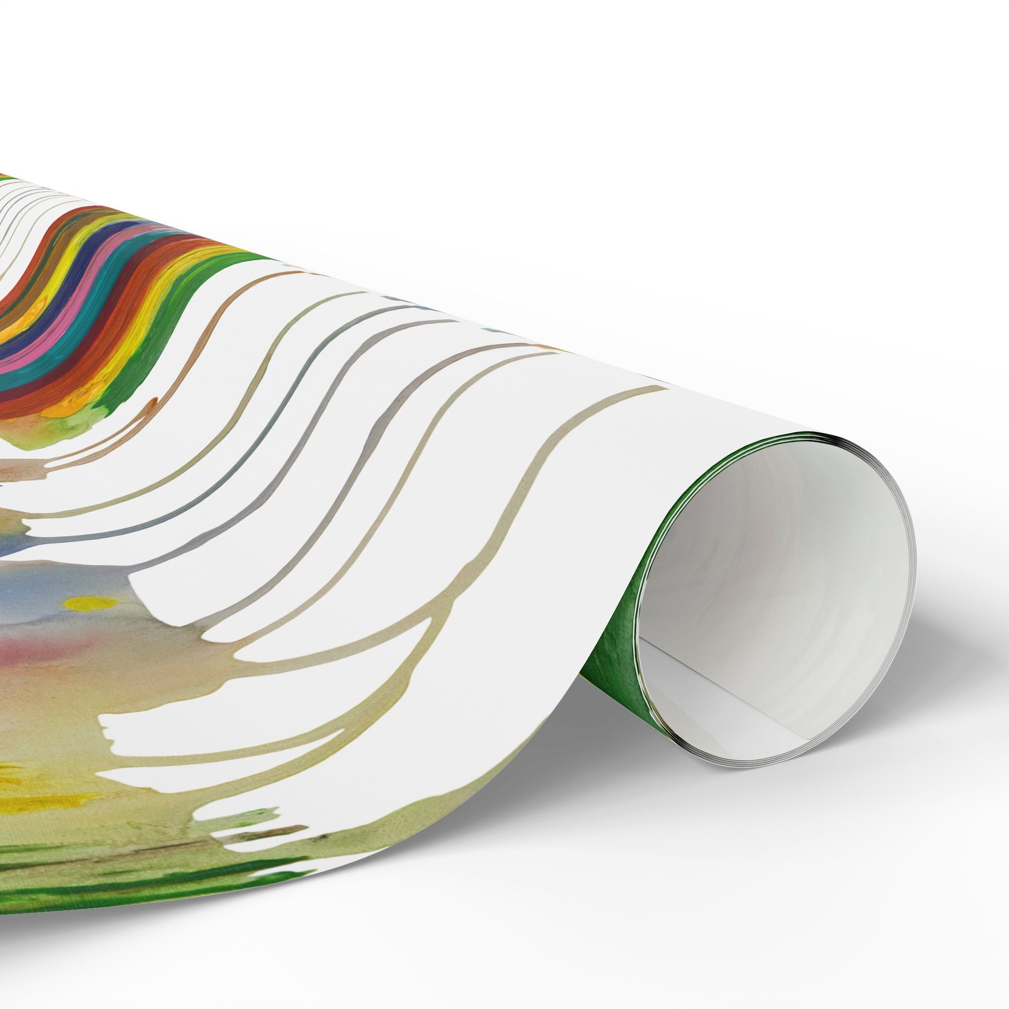 Crazy Brush Stroke Wrapping Paper
