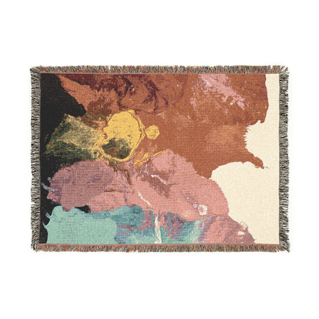 Radiant Ocean Woven Blanket