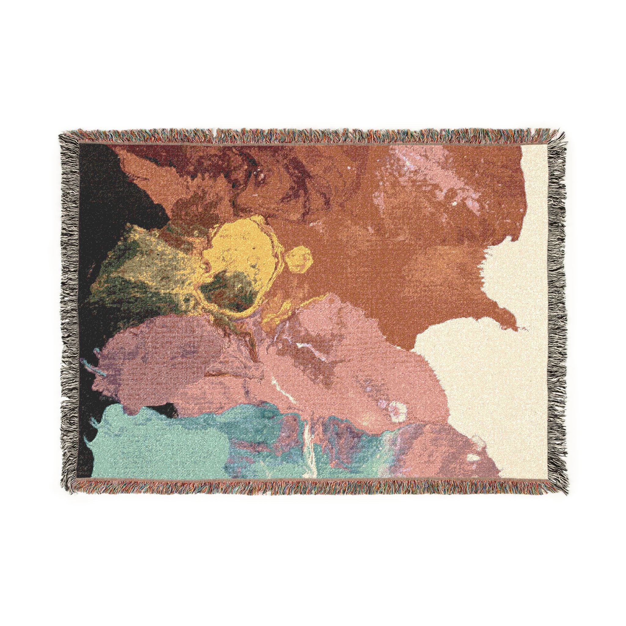 Radiant Ocean Woven Blanket