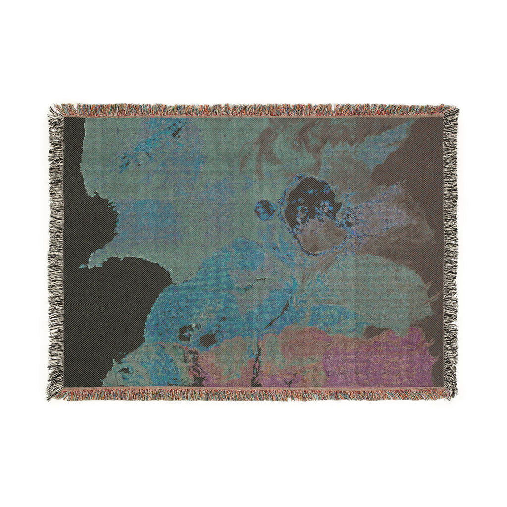Radiant Ocean Woven Blanket