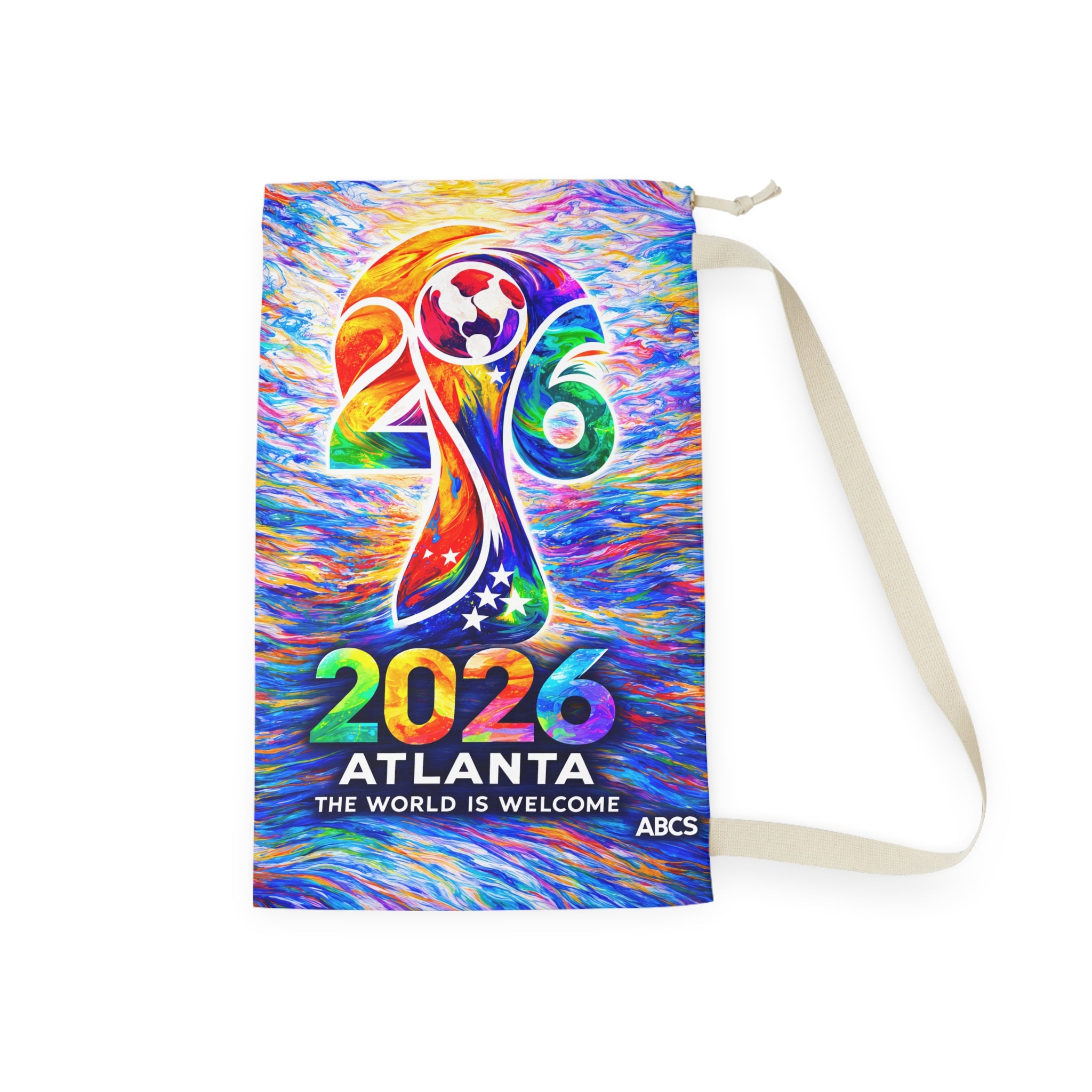 2026 Atlanta "The World Is Welcome" Laundry Bag