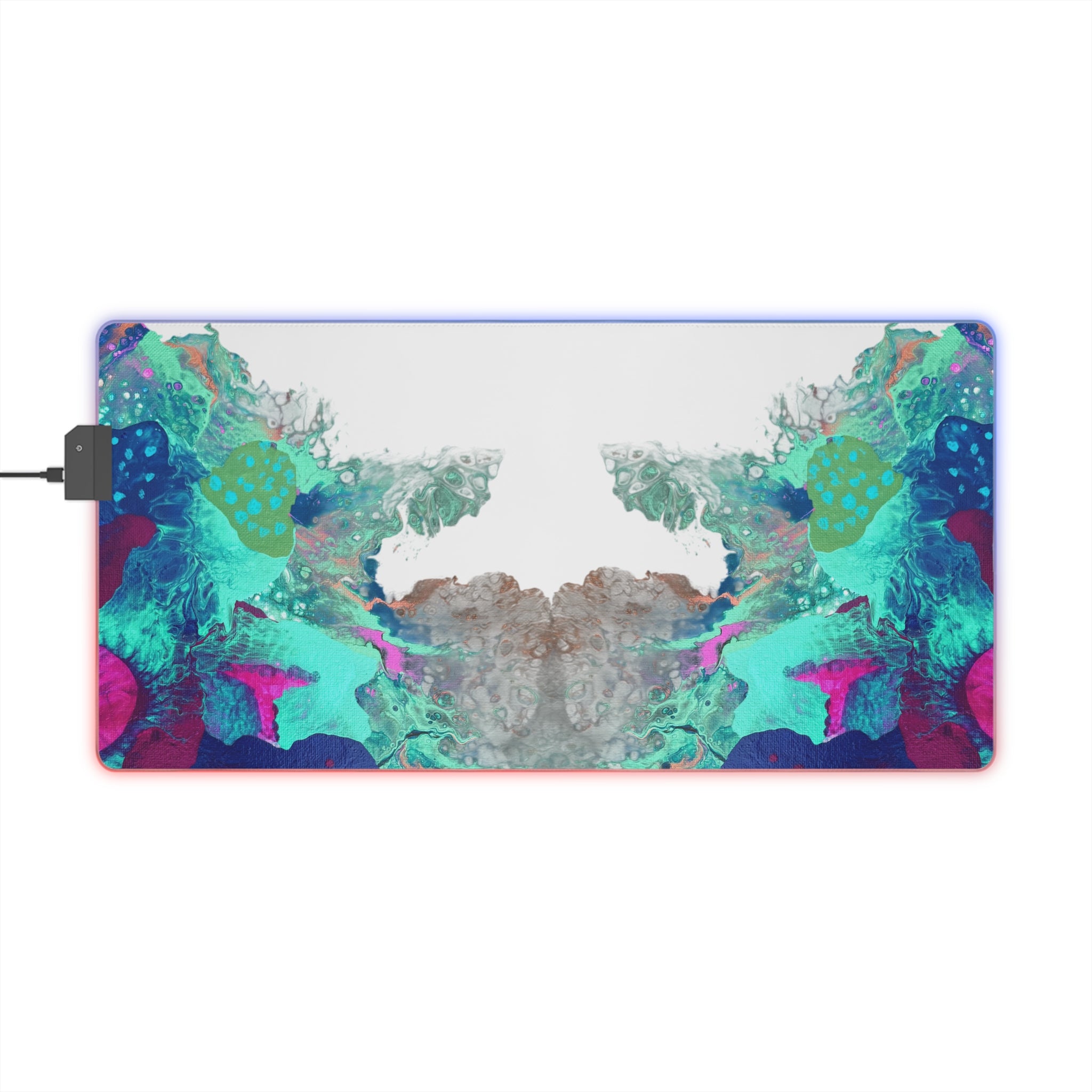 Serenity Ocean LED Gaming Mouse Pad