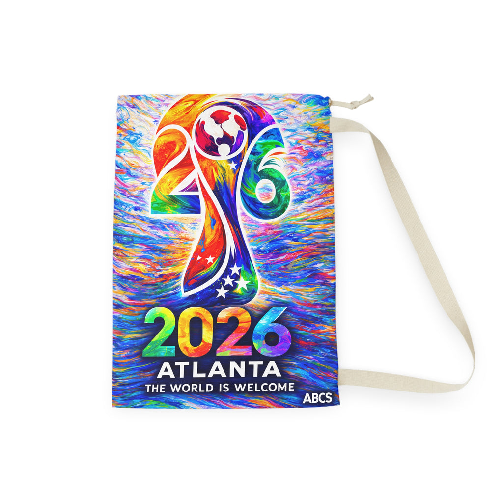 2026 Atlanta "The World Is Welcome" Laundry Bag