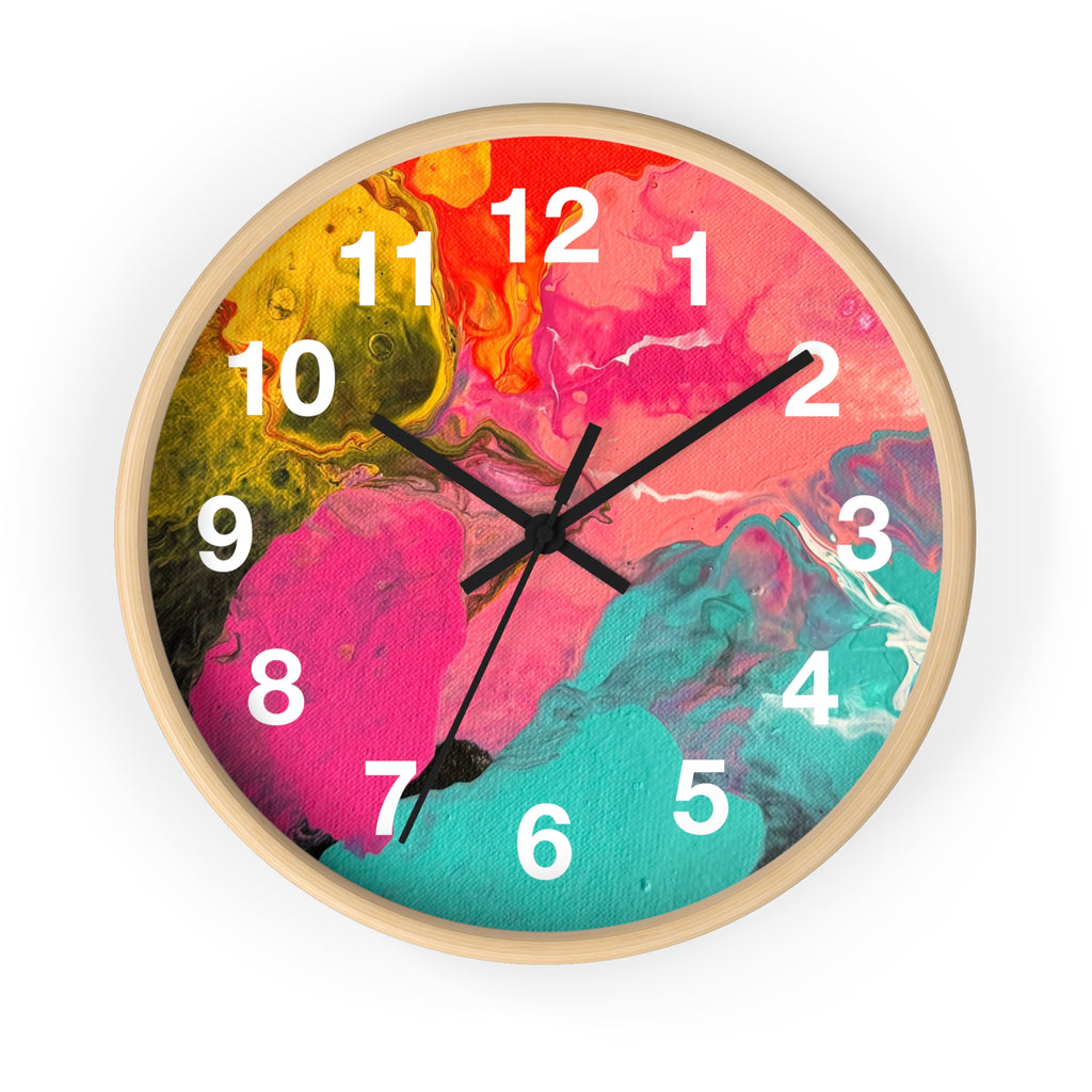Radiant Ocean Wall Clock Home Décor
