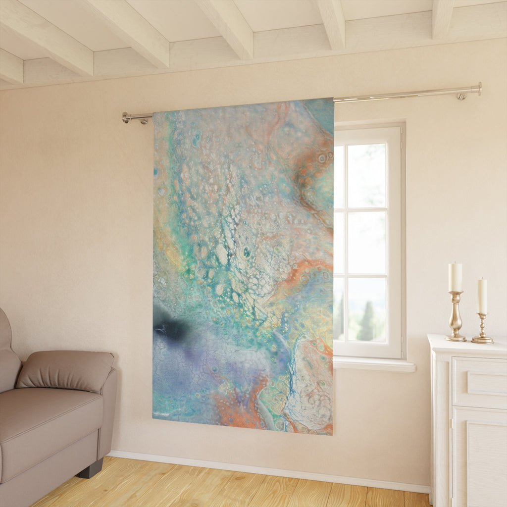 Coastal Dreams Art Curtain Panel
