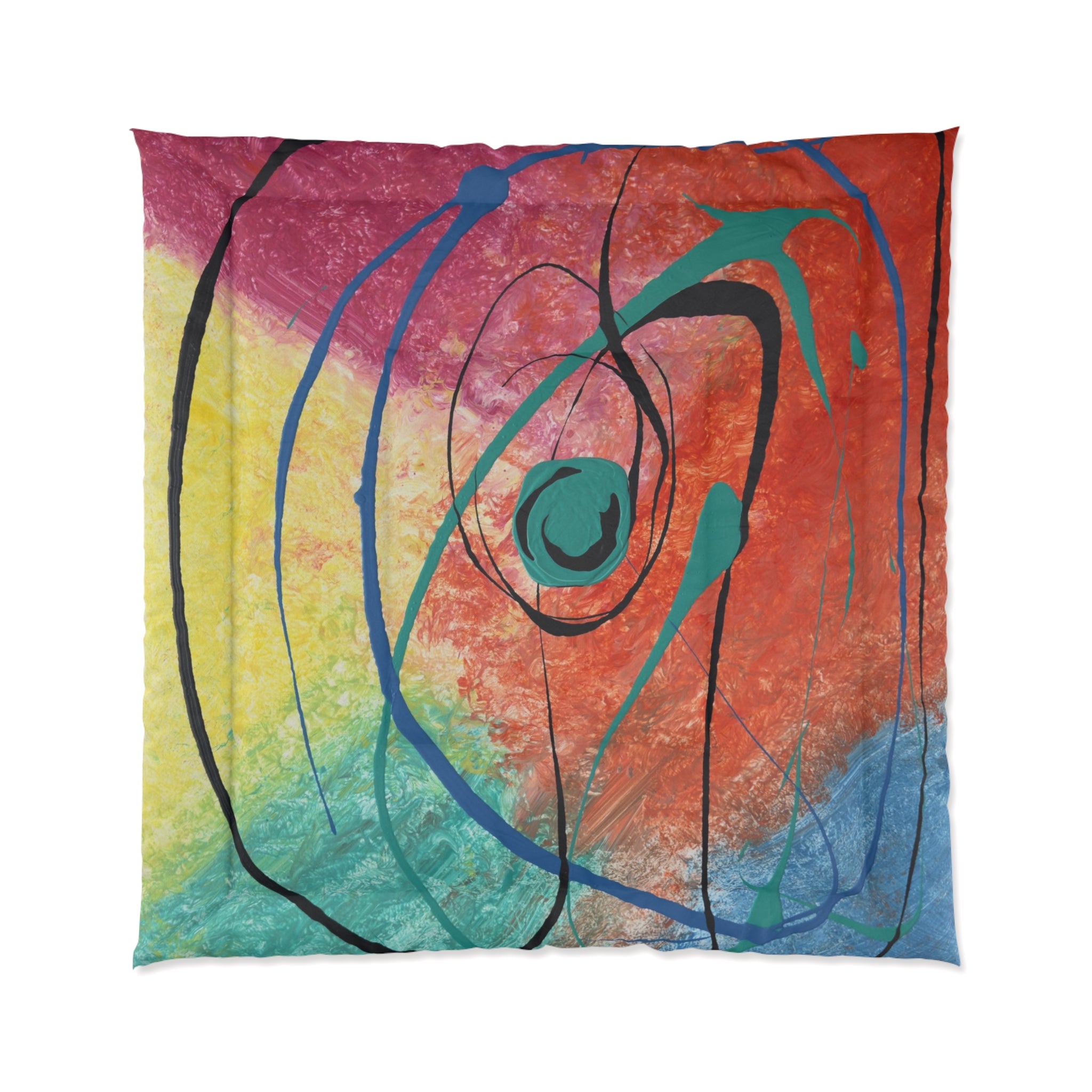 Orbit of Color Art Bedding