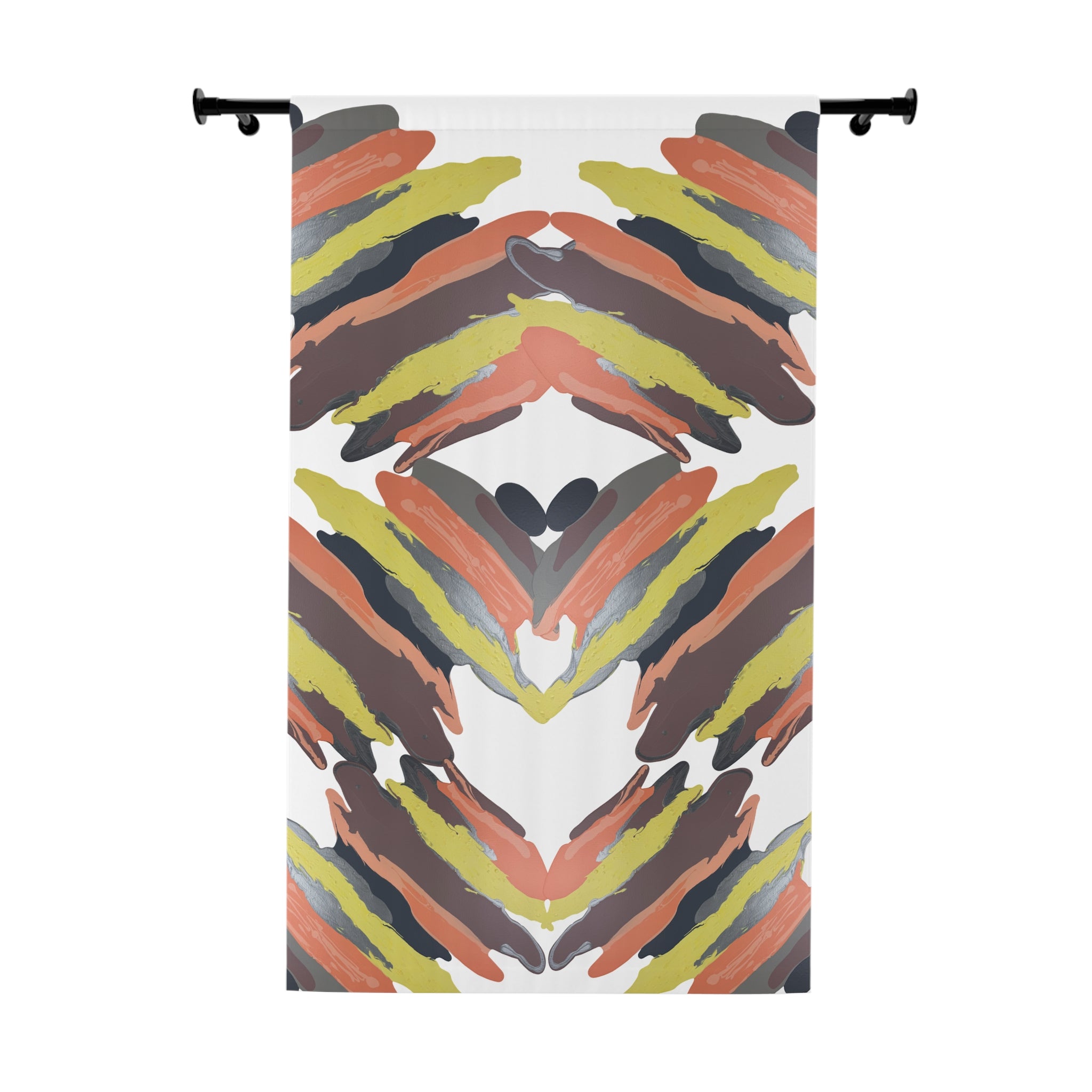 Urban Rhythm Art Curtain Panel