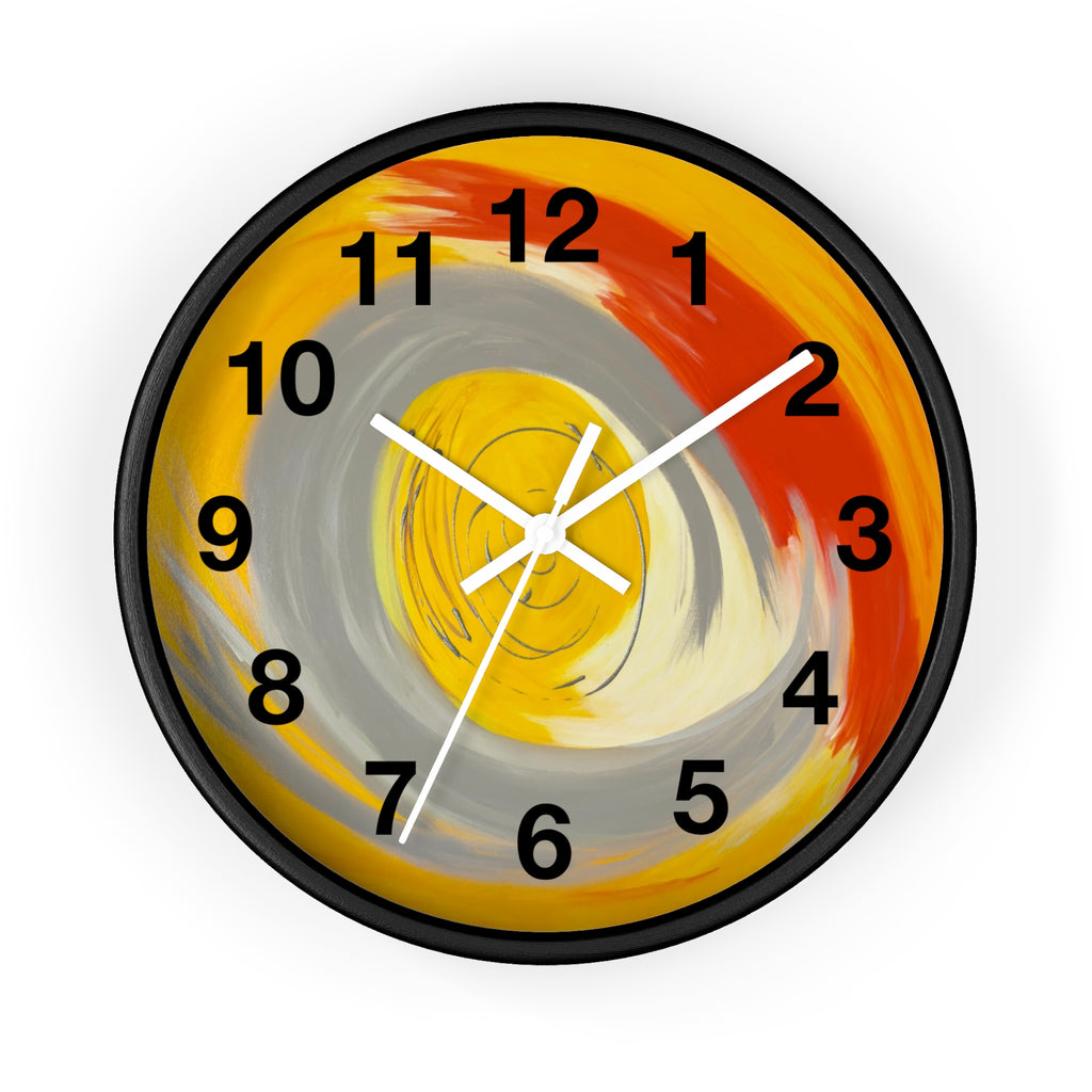 Radiant Orbit Wall Clock Home Décor