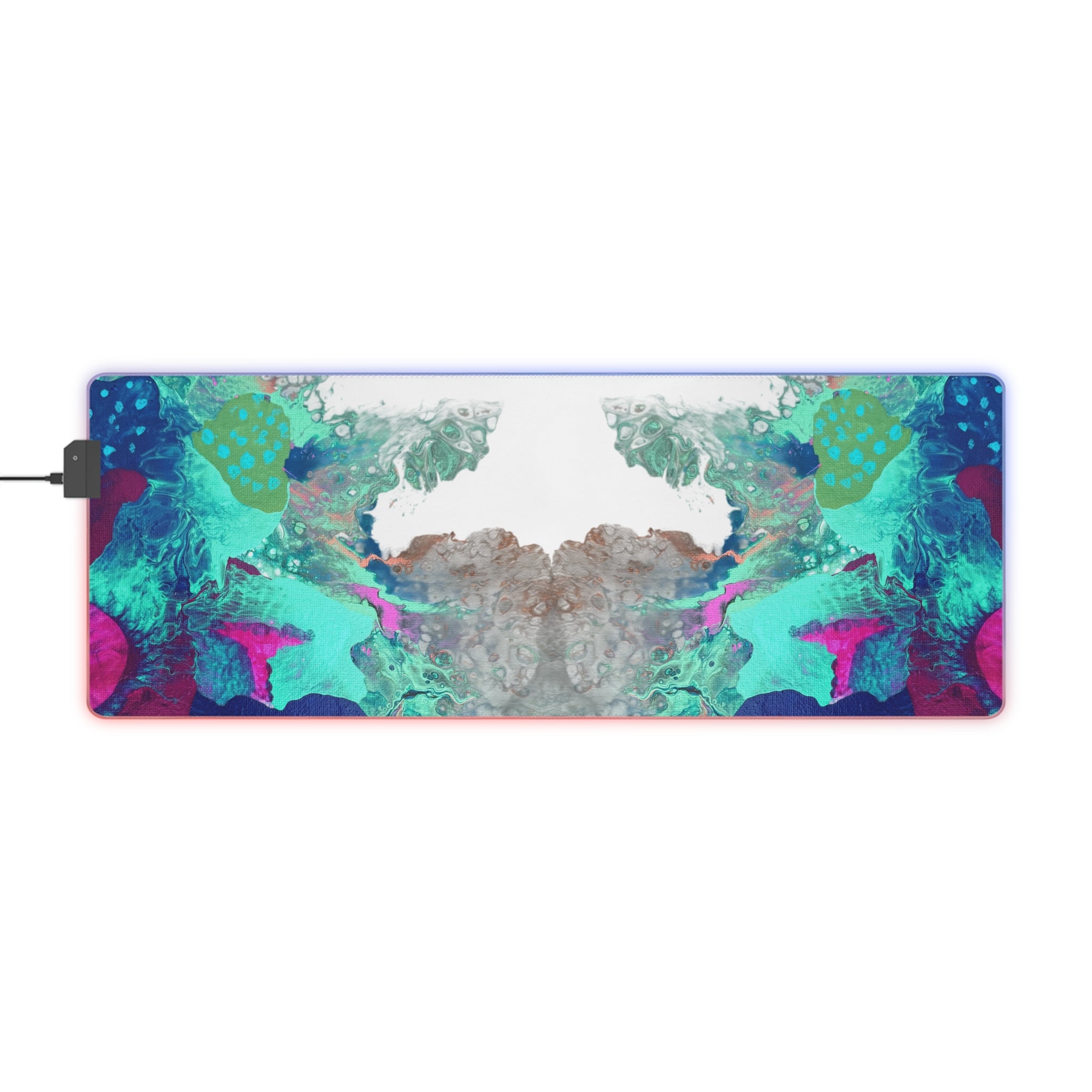 Serenity Ocean LED Gaming Mouse Pad