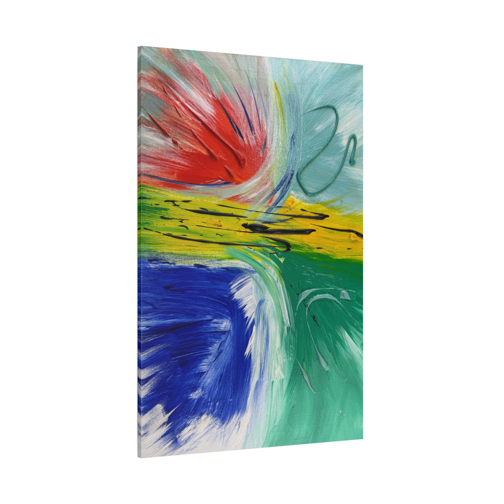 Flight of Energy Matte Canvas Print