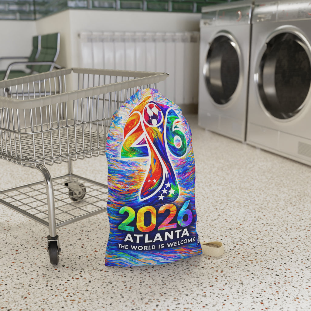 2026 Atlanta "The World Is Welcome" Laundry Bag